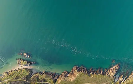 Free download Water Nature Blue Rock 4K Wallpaper, Wallpaper(s) website provided.