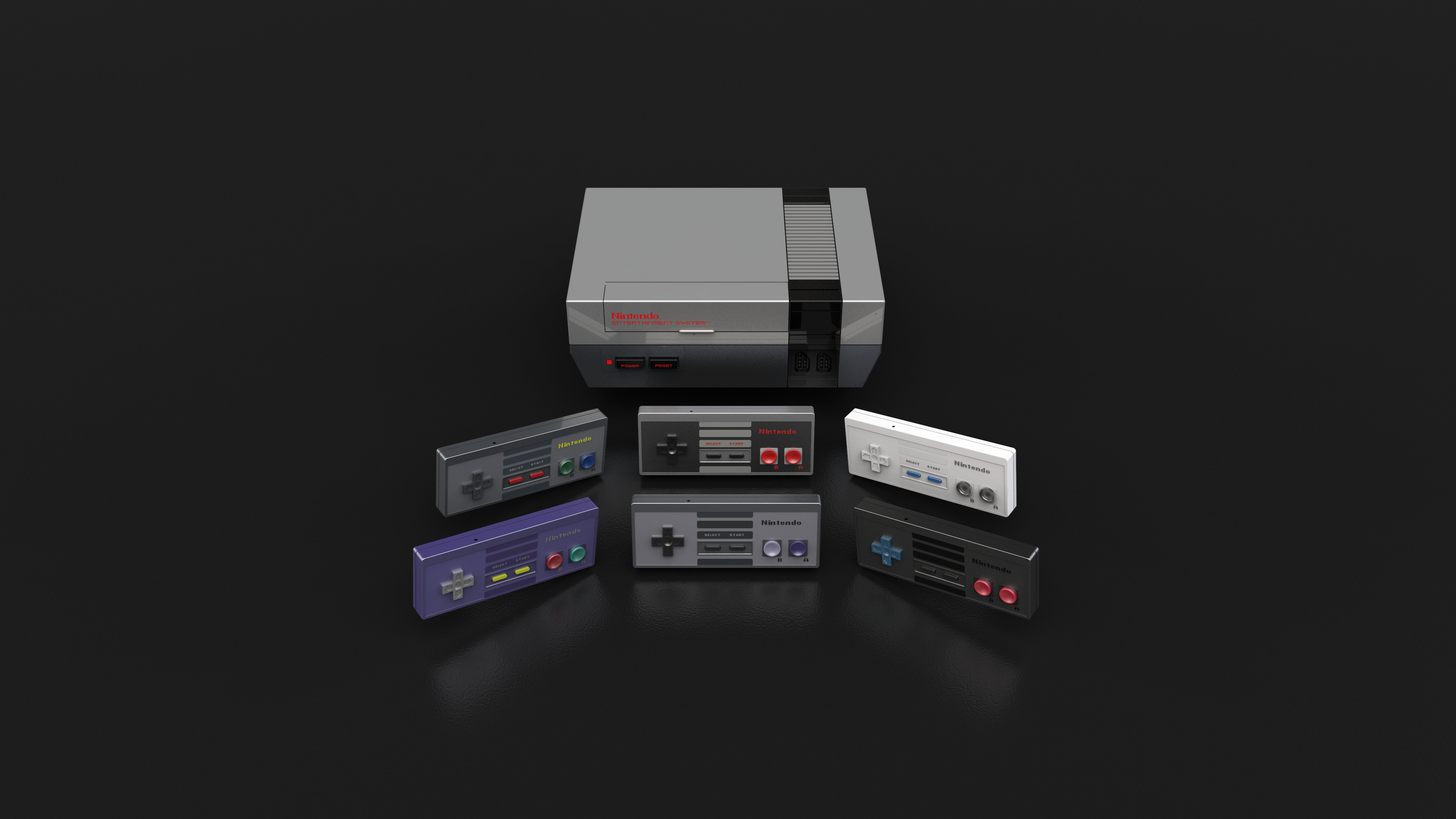 Free download Nintendo Colorful Retro Games Retro Computers Retro Console Nostalgia Computer Wallpapers 4K Wallpapers, Wallpaper(s) website provided.