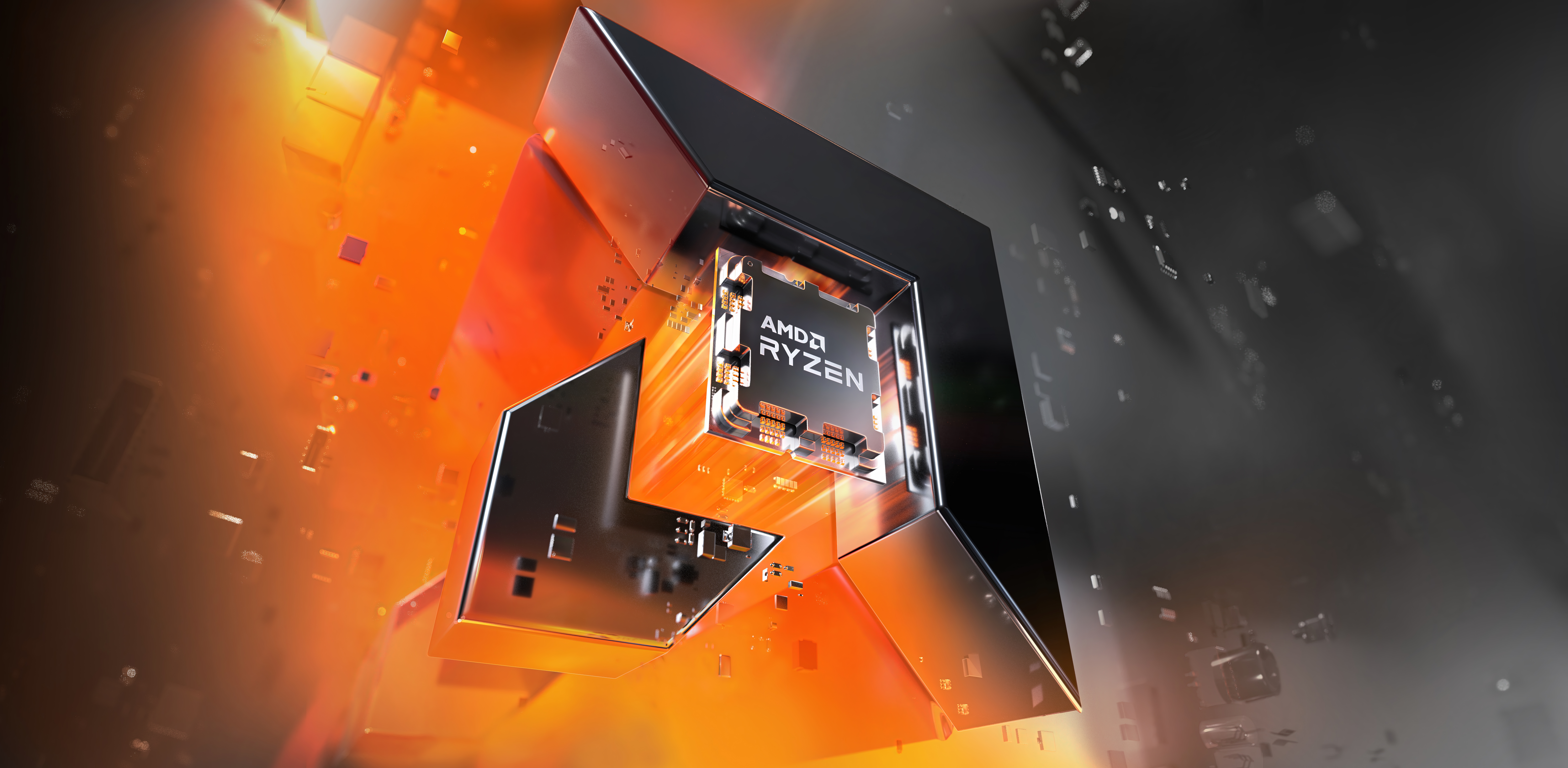 Free download AMD CPU Technology Machinery Computer Wallpaper 4K Wallpaper, Wallpaper(s) website provided.