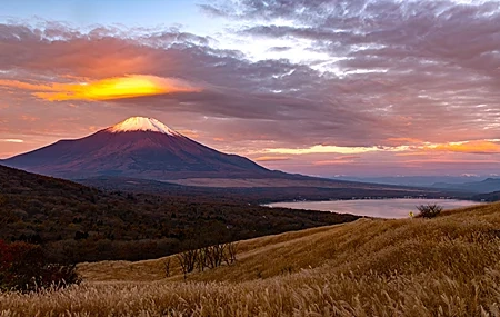Free download Nature Landscape Trees Grass Field Clouds Sky Water Lake Mountains Snow Mountain Morning Lake in the Mountains 4K Wallpaper, Wallpaper(s) website provided.