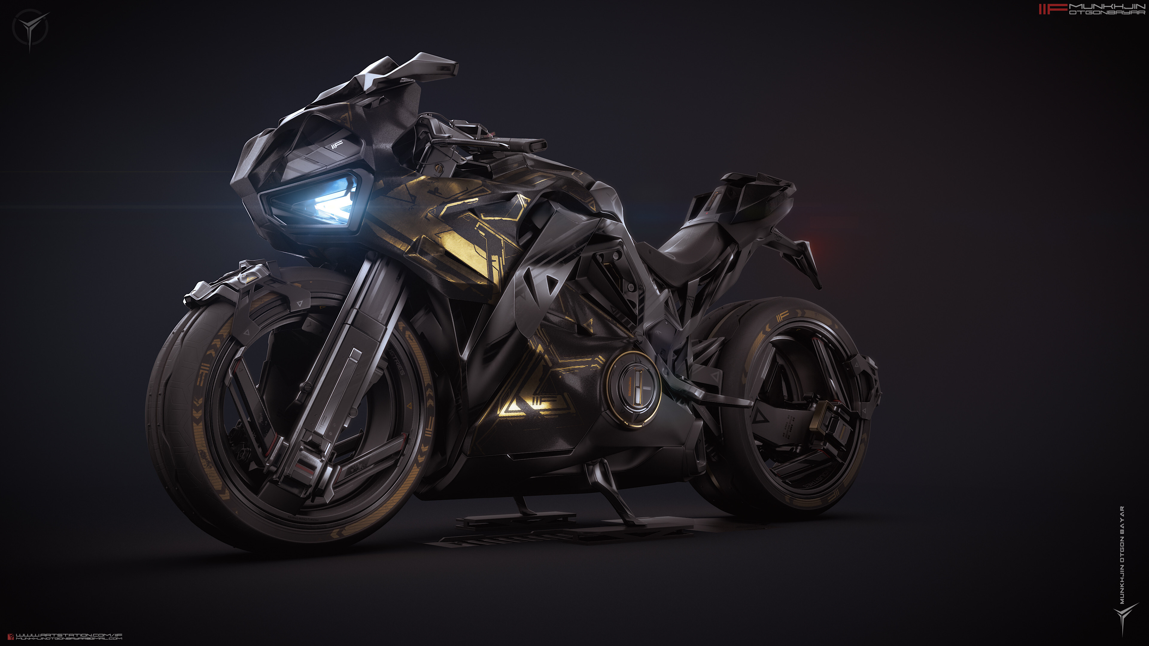 Free download Futurism Motorcycle Heavy Duty AI Art Gray Background 4K Wallpaper, Wallpaper(s) website provided.