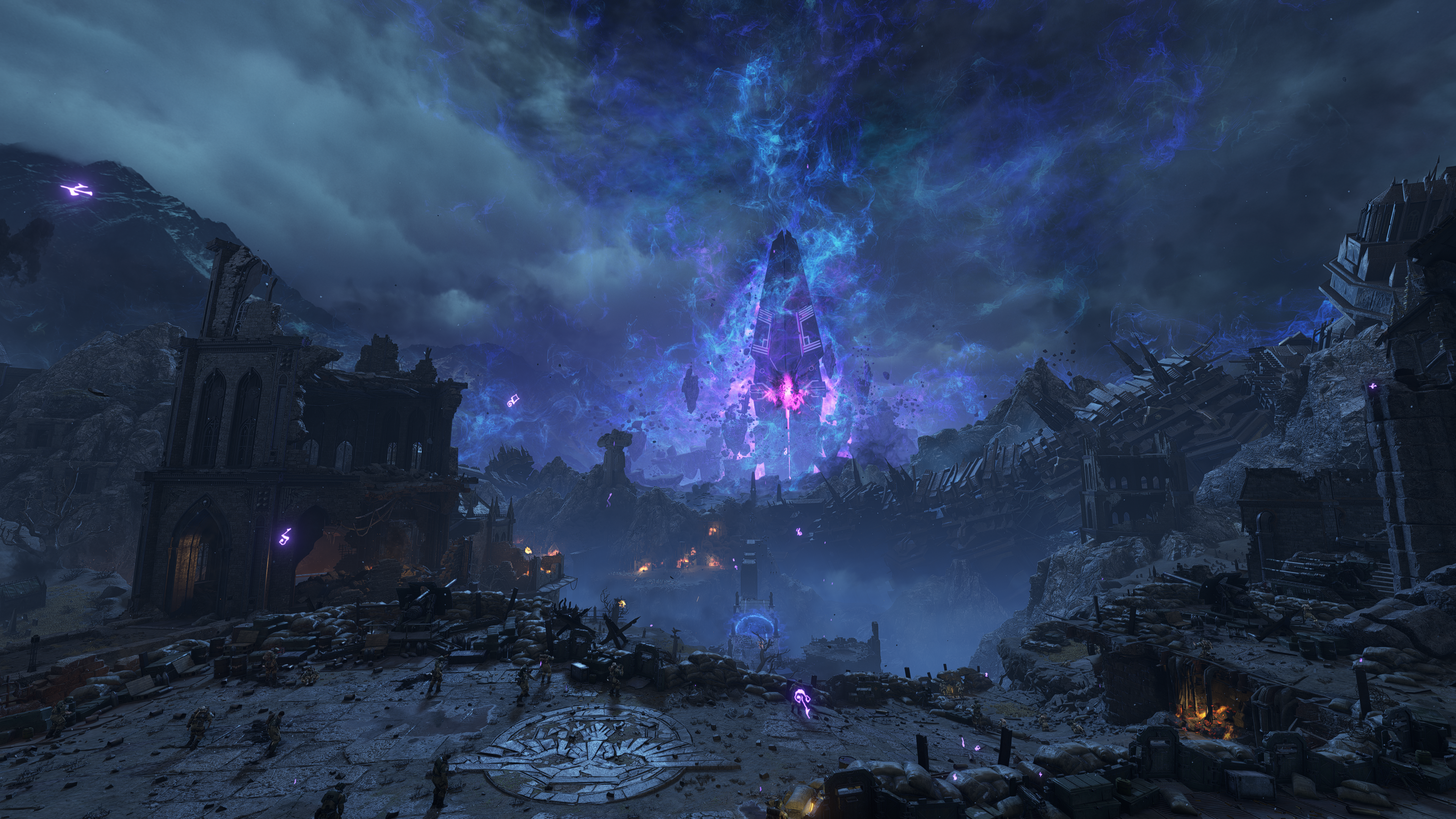Free download Warhammer Space Marine Electronic Game Screenshot 4K Wallpaper, Wallpaper(s) website provided.
