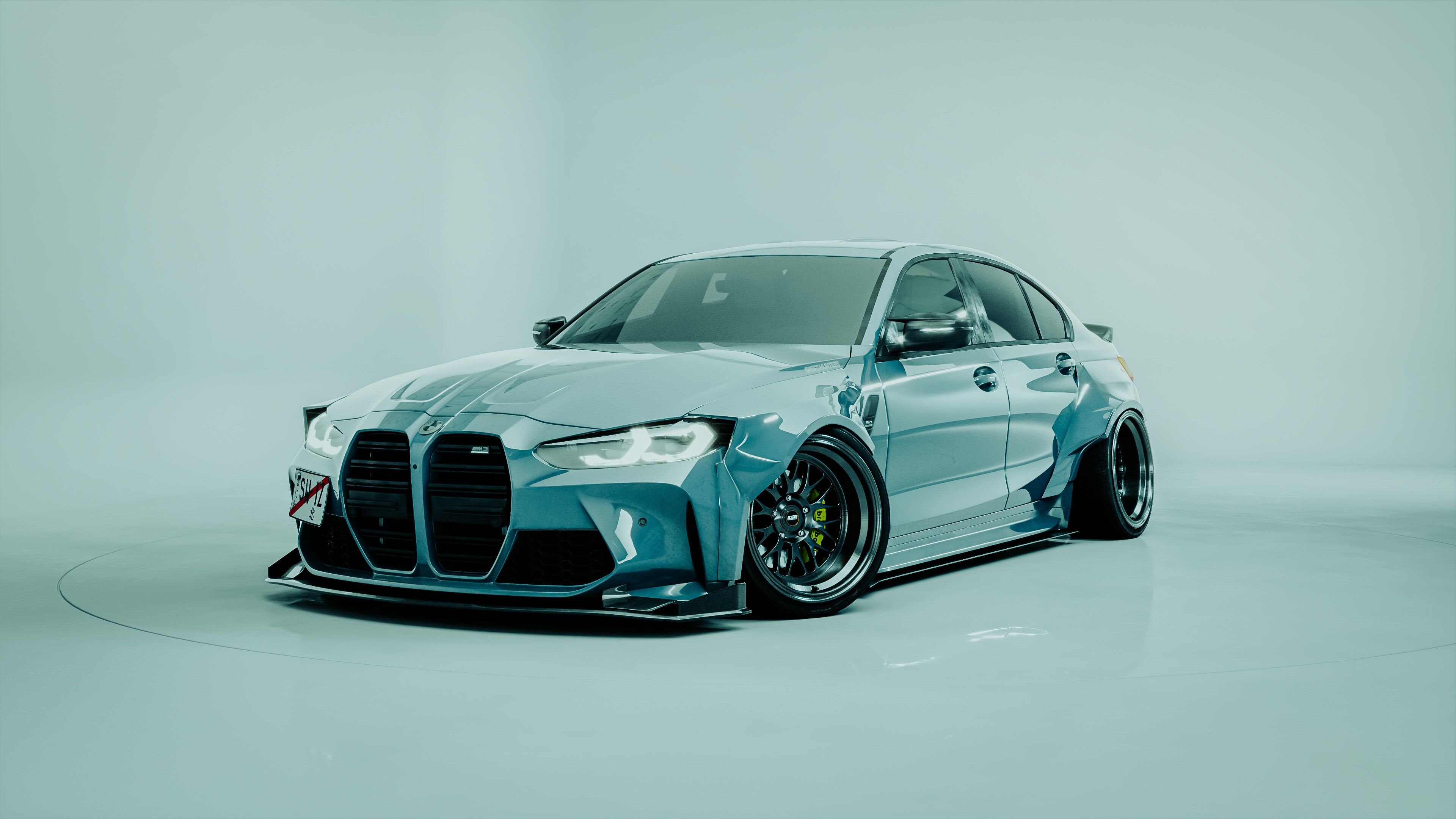 Free download AI art pictures illustrations vehicle car BMW 4K wallpaper, Wallpaper(s) website provided.