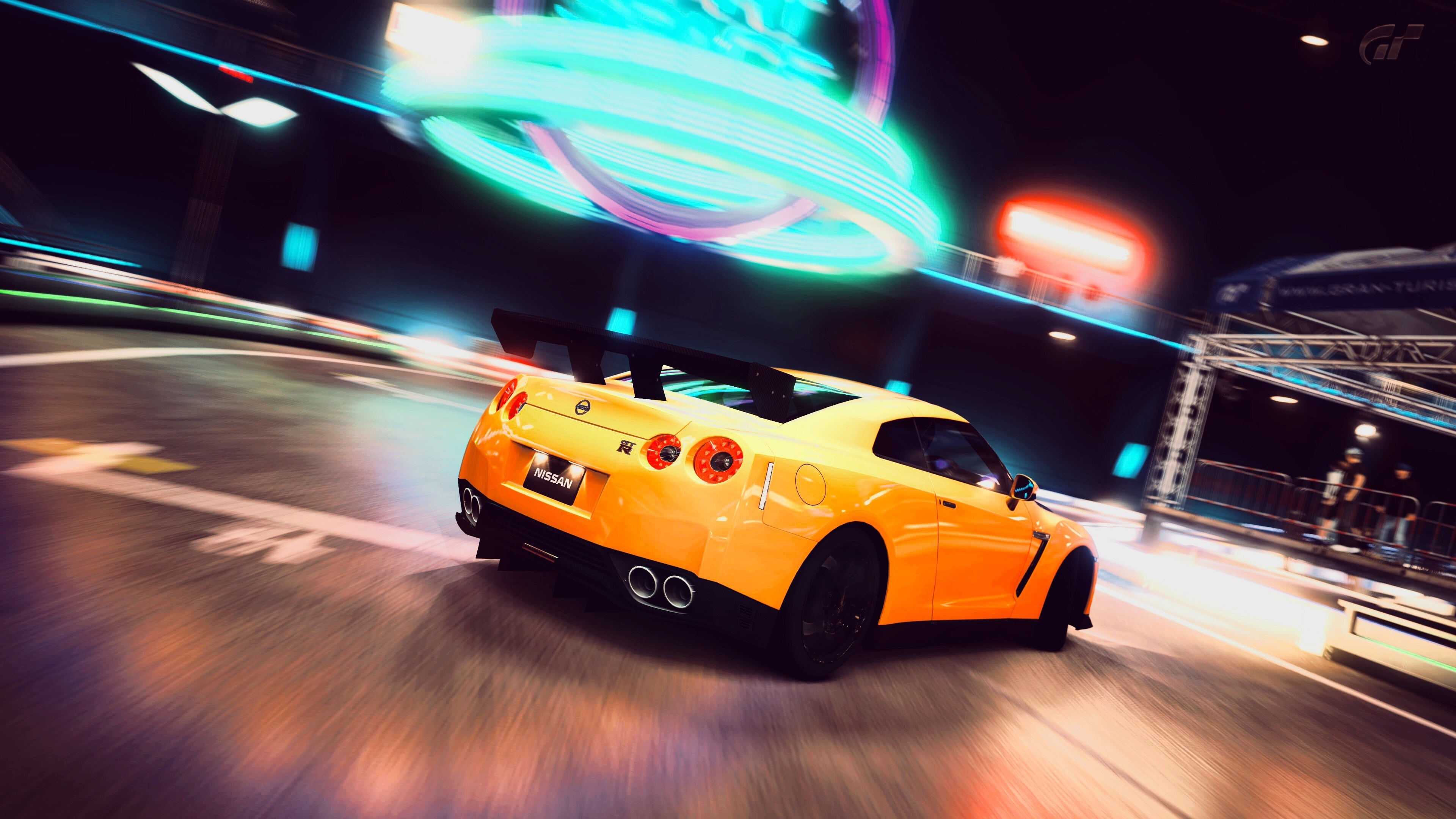 Free download Car Yellow Game CG Street Cyan Supercar Computer Wallpaper 4K Wallpaper, Wallpaper(s) website provided.