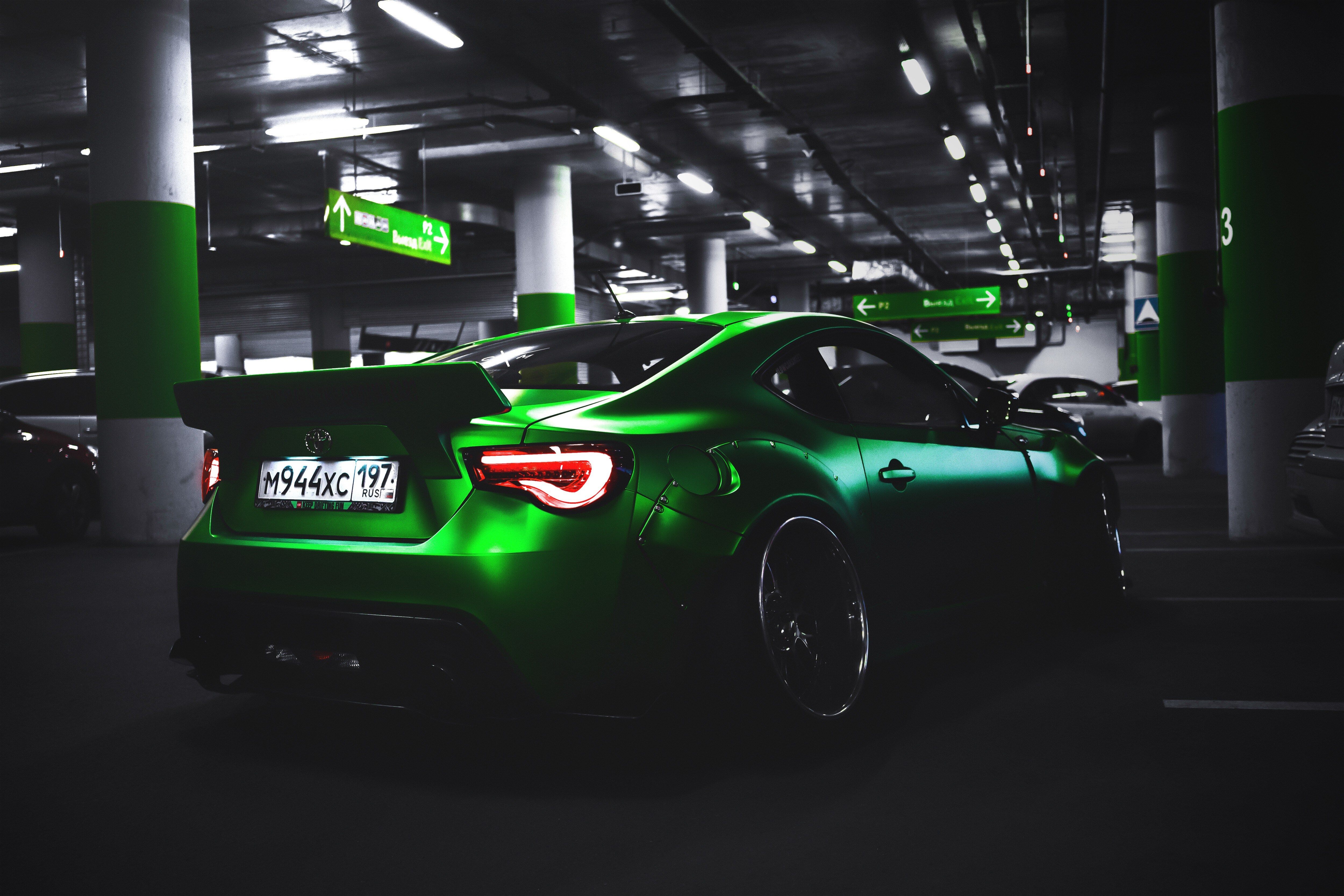 Free download Car Supercar Toyota Green Machinery Computer Wallpaper 4K Wallpaper, Wallpaper(s) website provided.