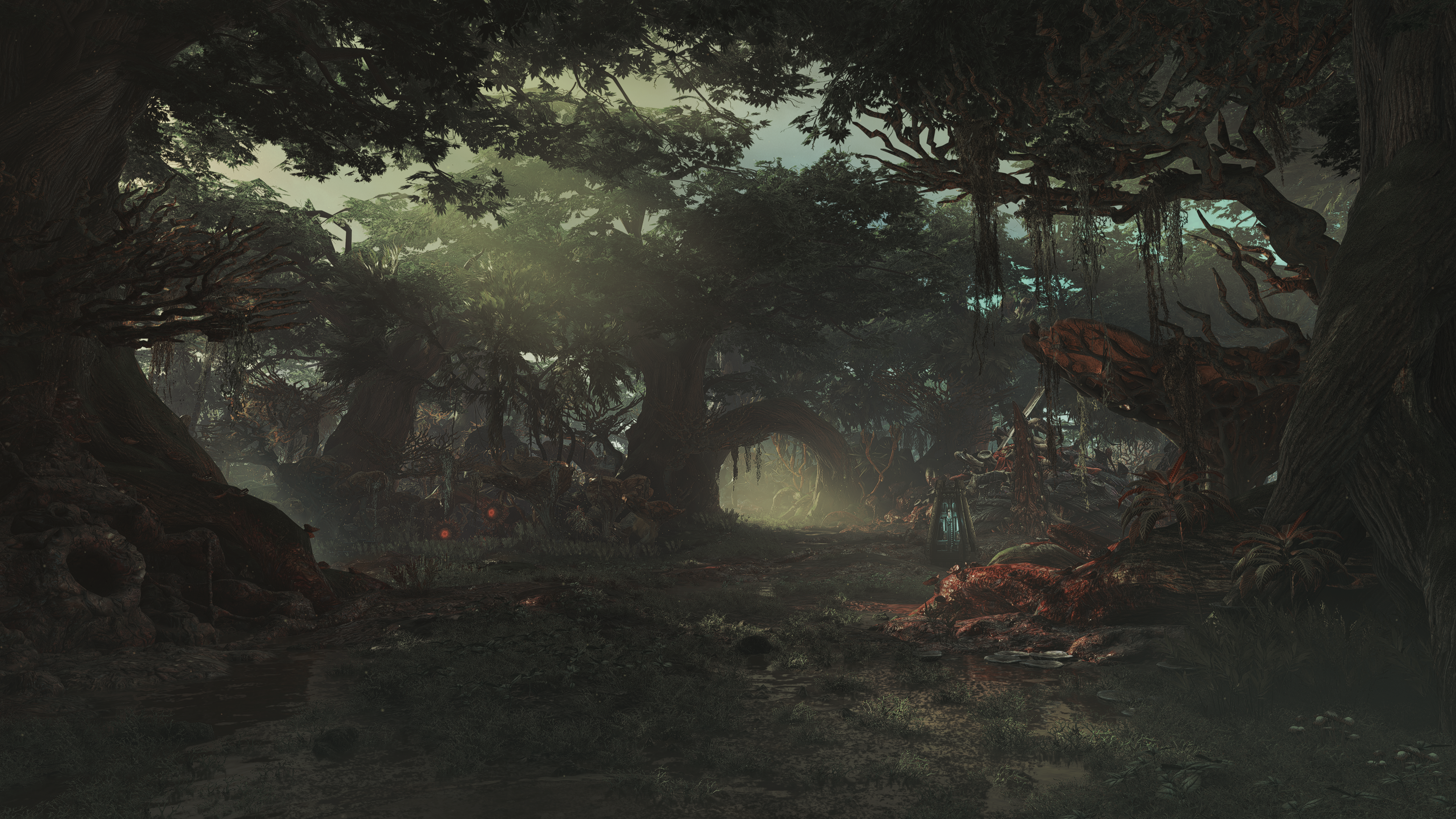 Free download Warhammer Video Game Space Navy Forest 4K Wallpaper, Wallpaper(s) website provided.