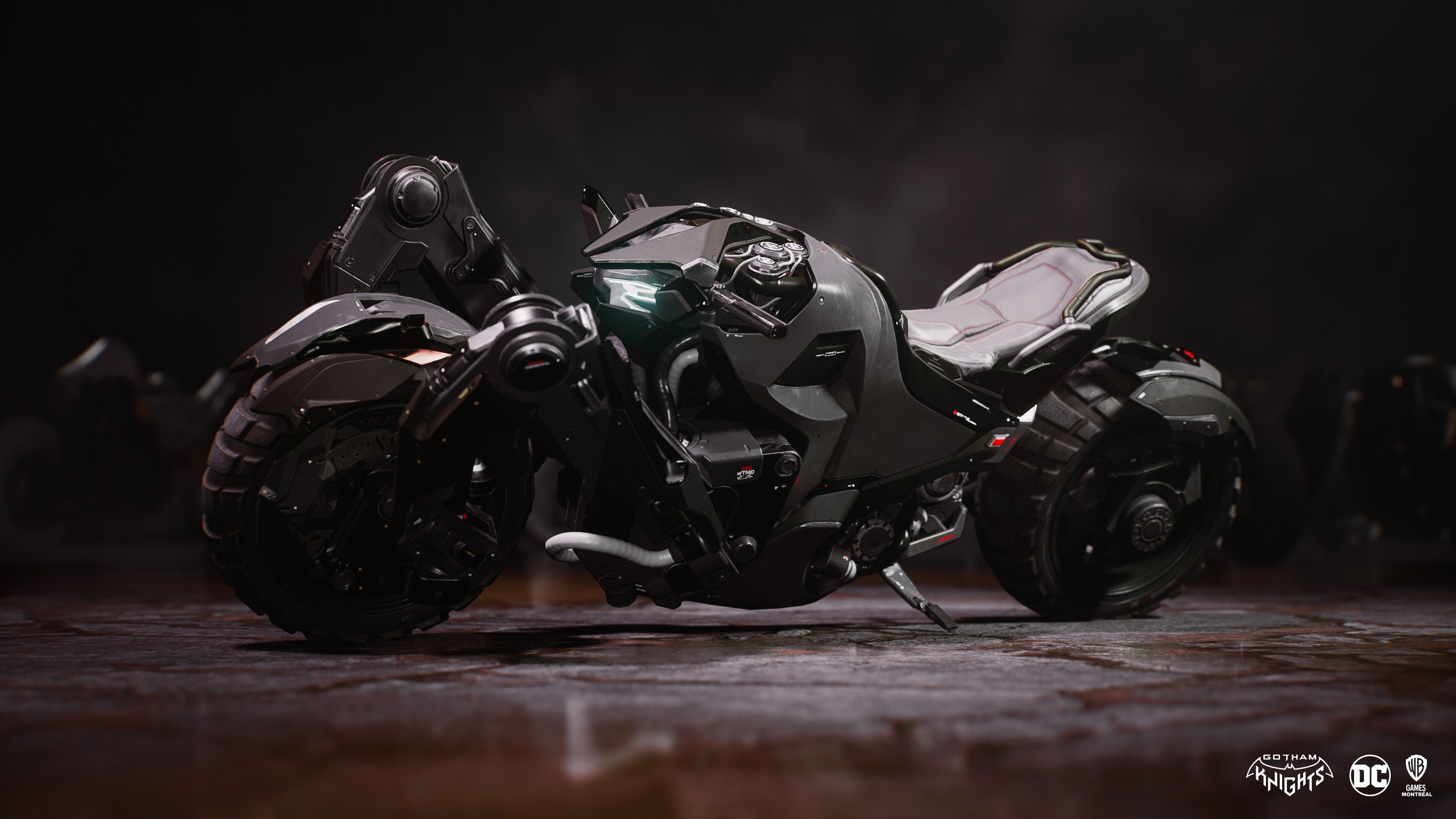 Free download Motorcycle Futuristic AI Art Game CG Knight Comics 4K Wallpaper, Wallpaper(s) website provided.
