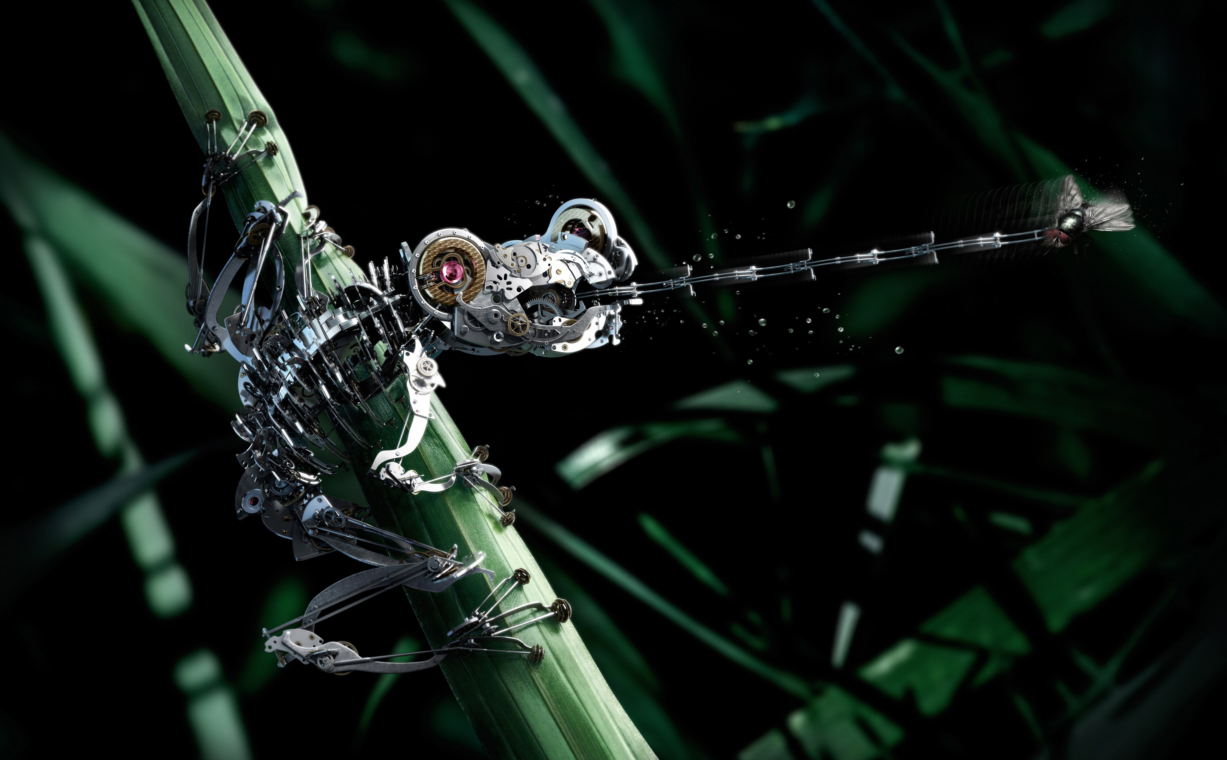 Free download Robots Machinery Plants AI Art Science Fiction Style Plants Computer Wallpapers 4K Wallpapers, Wallpaper(s) website provided.