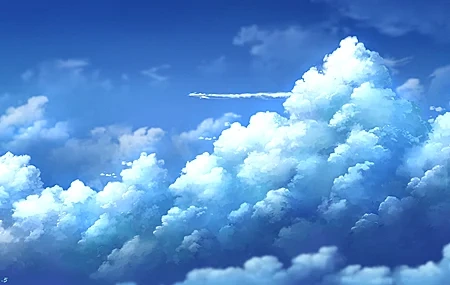 Free download Sky Cloud Artwork Year Blue 4K Wallpaper, Wallpaper(s) website provided.