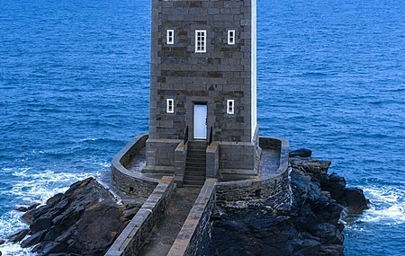 Free download Seaside Lighthouse Landscape 4k Mobile Depth of Field Wallpaper Mobile Wallpaper, Wallpaper(s) website provided.