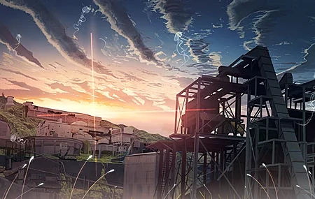 Free download Dusk Anime City Sunset Escape 4K Wallpaper, Wallpaper(s) website provided.