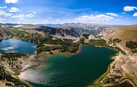 Free download Lake Nature Mountains Landscape Valley 8K Wallpaper, Wallpaper(s) website provided.