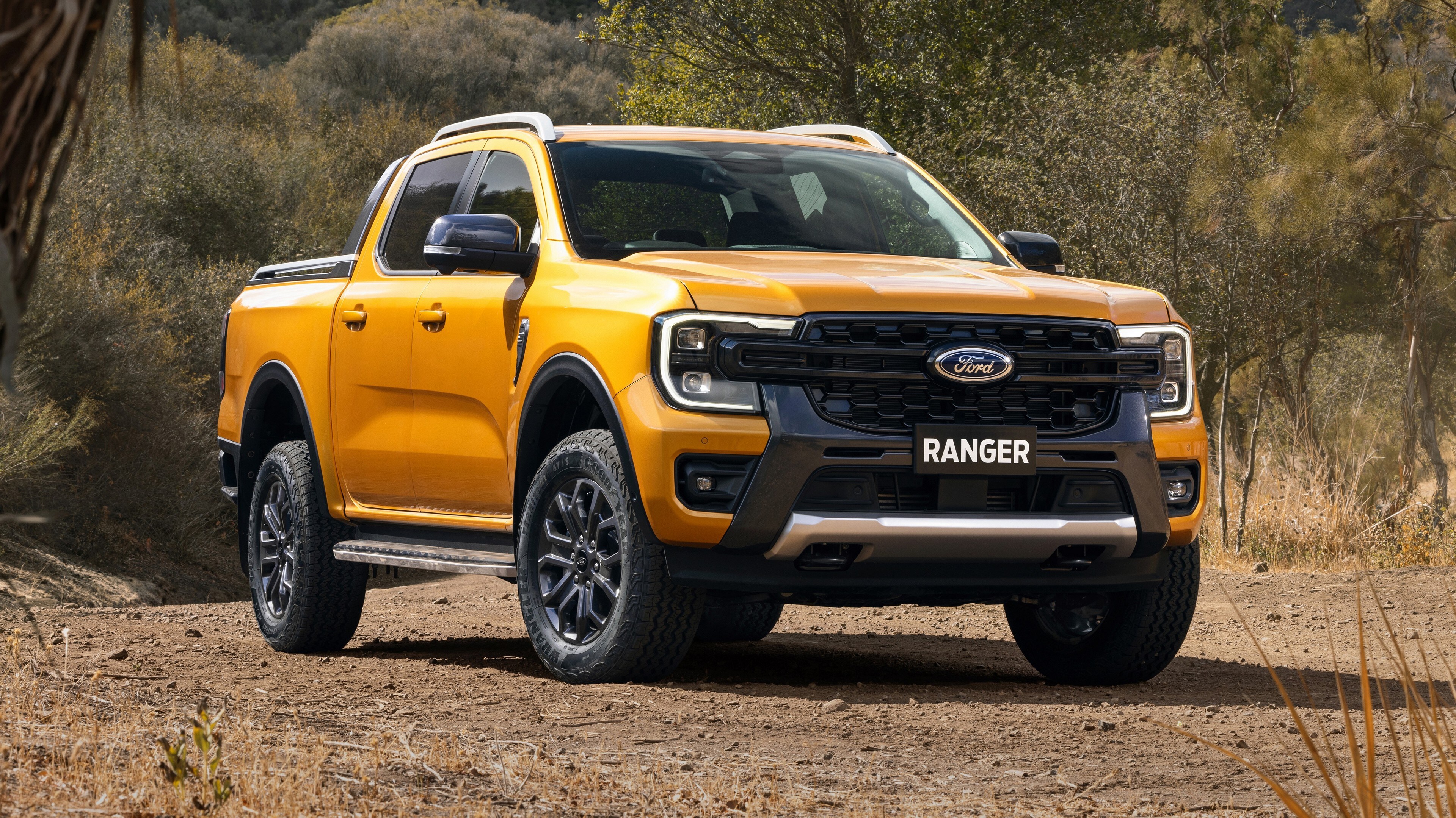 Free download Ford Ford Ranger Car Yellow Car Off-road Pickup American Car Vehicle Computer Wallpaper 4K Wallpaper, Wallpaper(s) website provided.