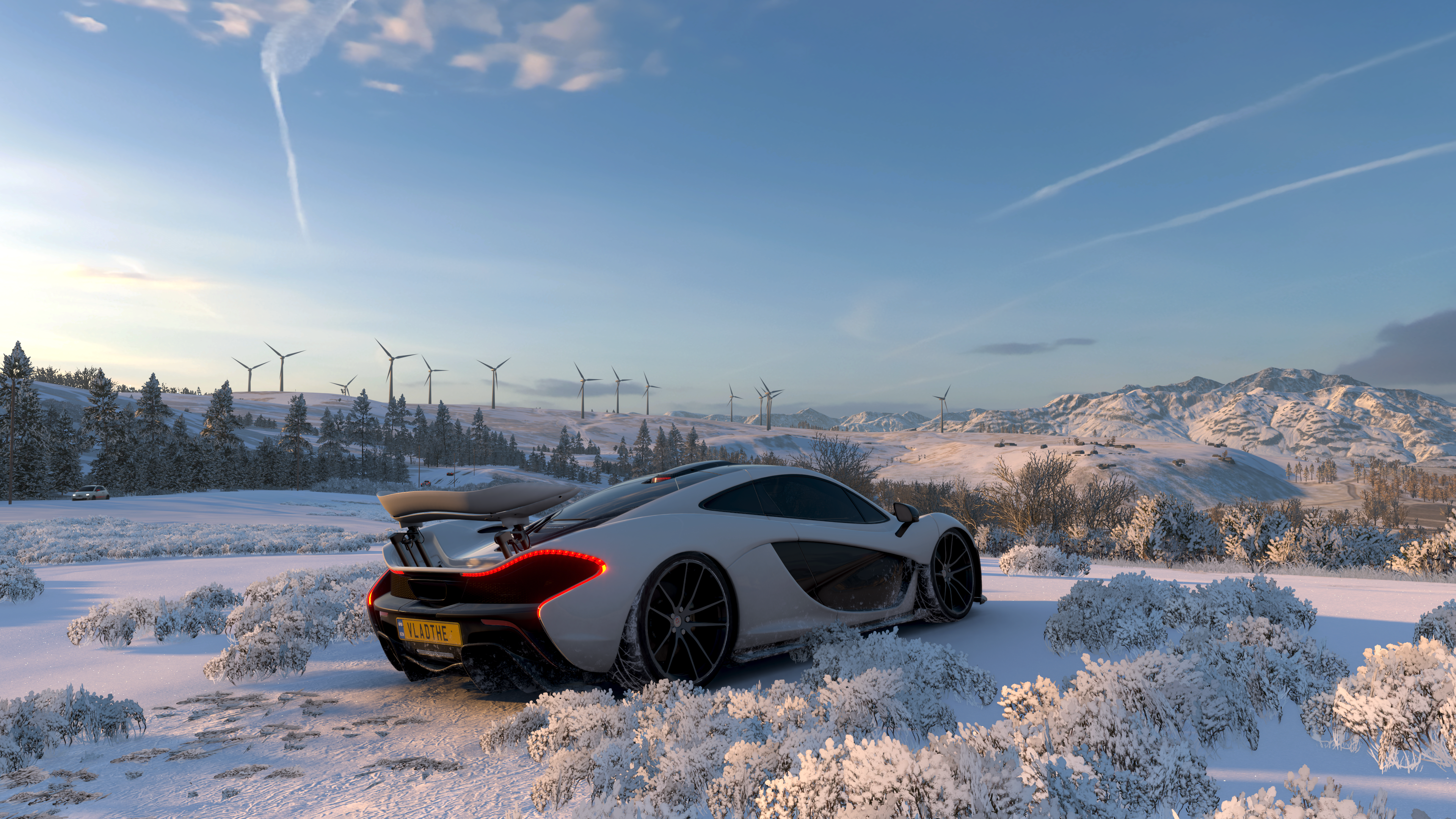 Free download Game CG Car Vehicle Snow Sports Car Game McLaren Computer Wallpaper 4K Wallpaper, Wallpaper(s) website provided.