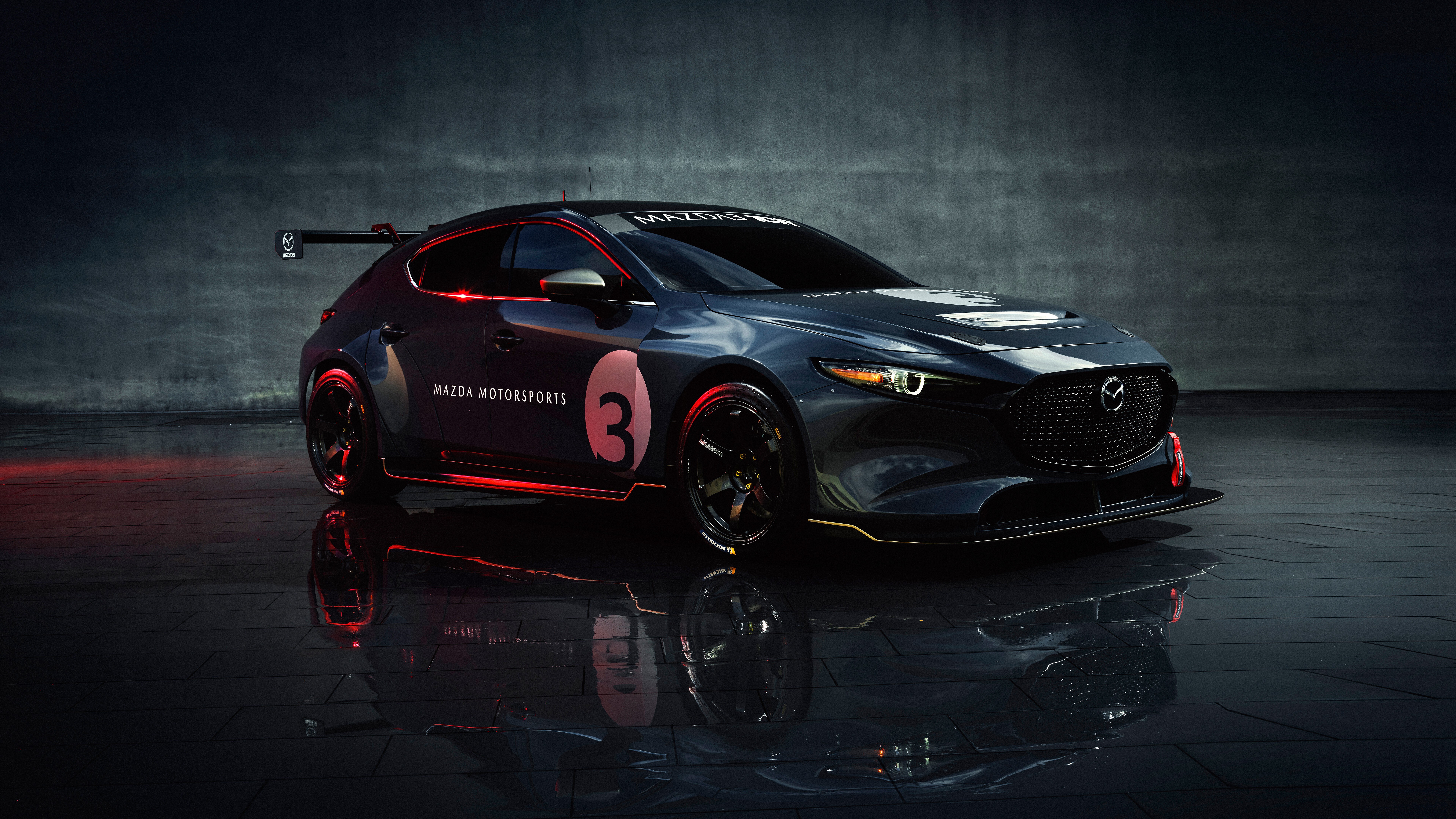 Free download Mazda Vehicle Black Car Car 8K Wallpaper, Wallpaper(s) website provided.