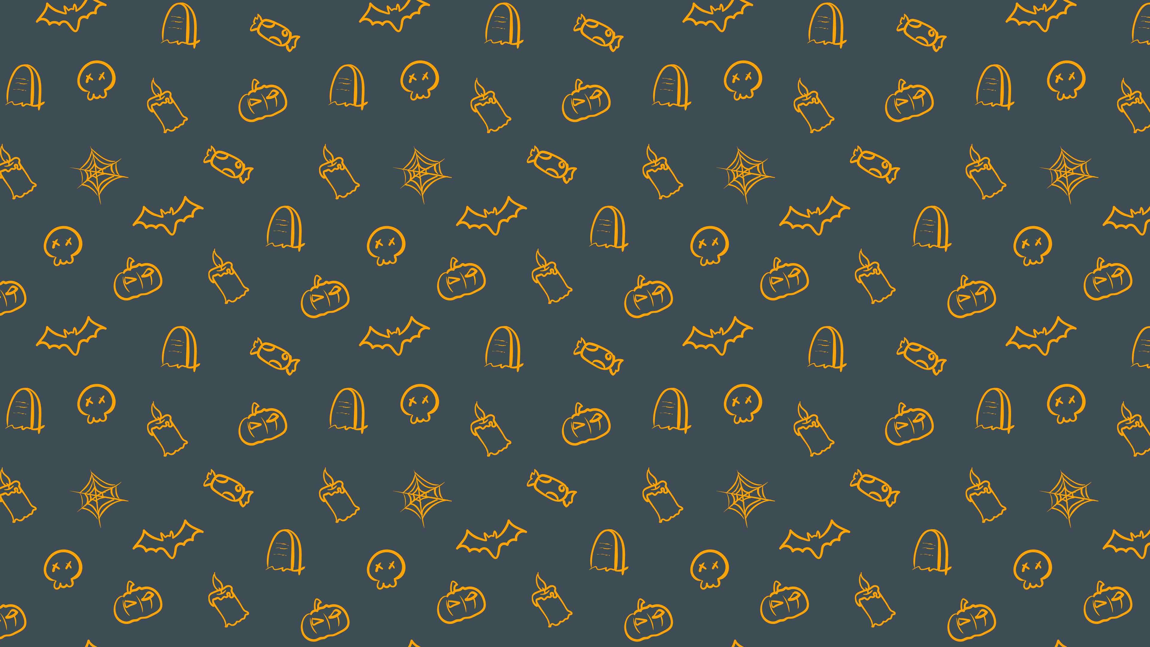 Free download Pattern Simple Background Minimalism Pumpkin 4K Wallpaper, Wallpaper(s) website provided.