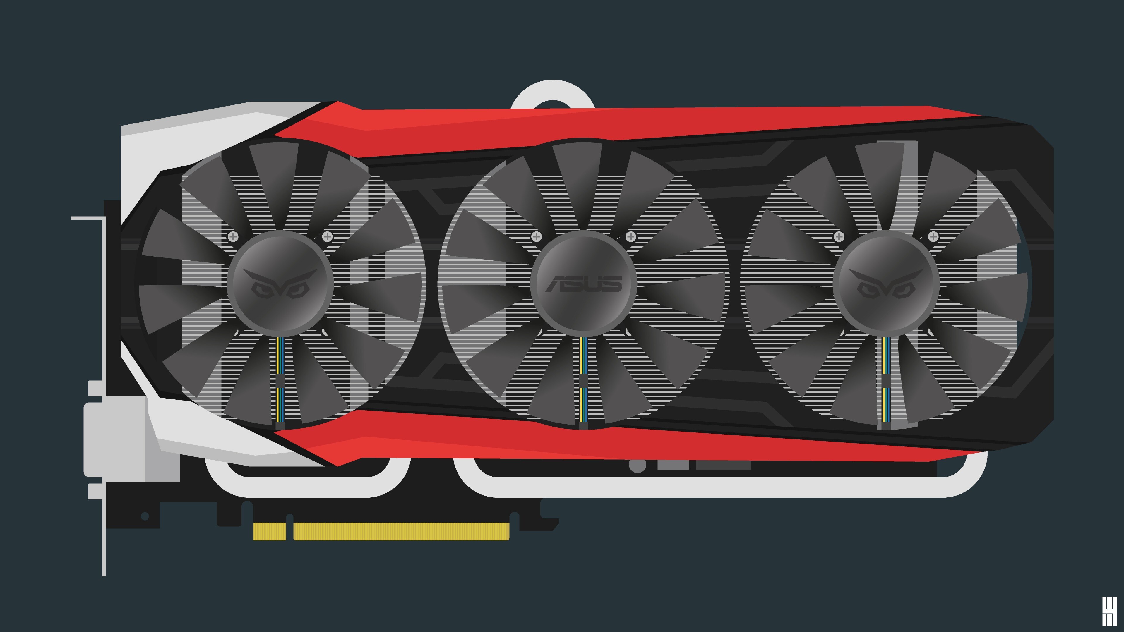 Free download Simple background Minimalism Asus Hardware Graphics Processor Game Technology CPU Computer Wallpaper 4K Wallpaper, Wallpaper(s) website provided.