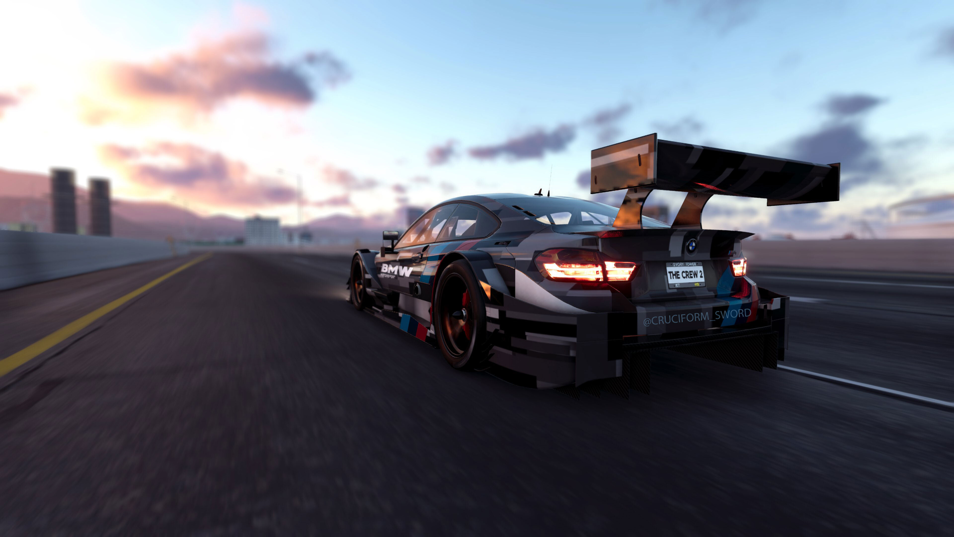 Free download BMW Supercar Game Poster Sports Car Computer Wallpaper 4K Wallpaper, Wallpaper(s) website provided.