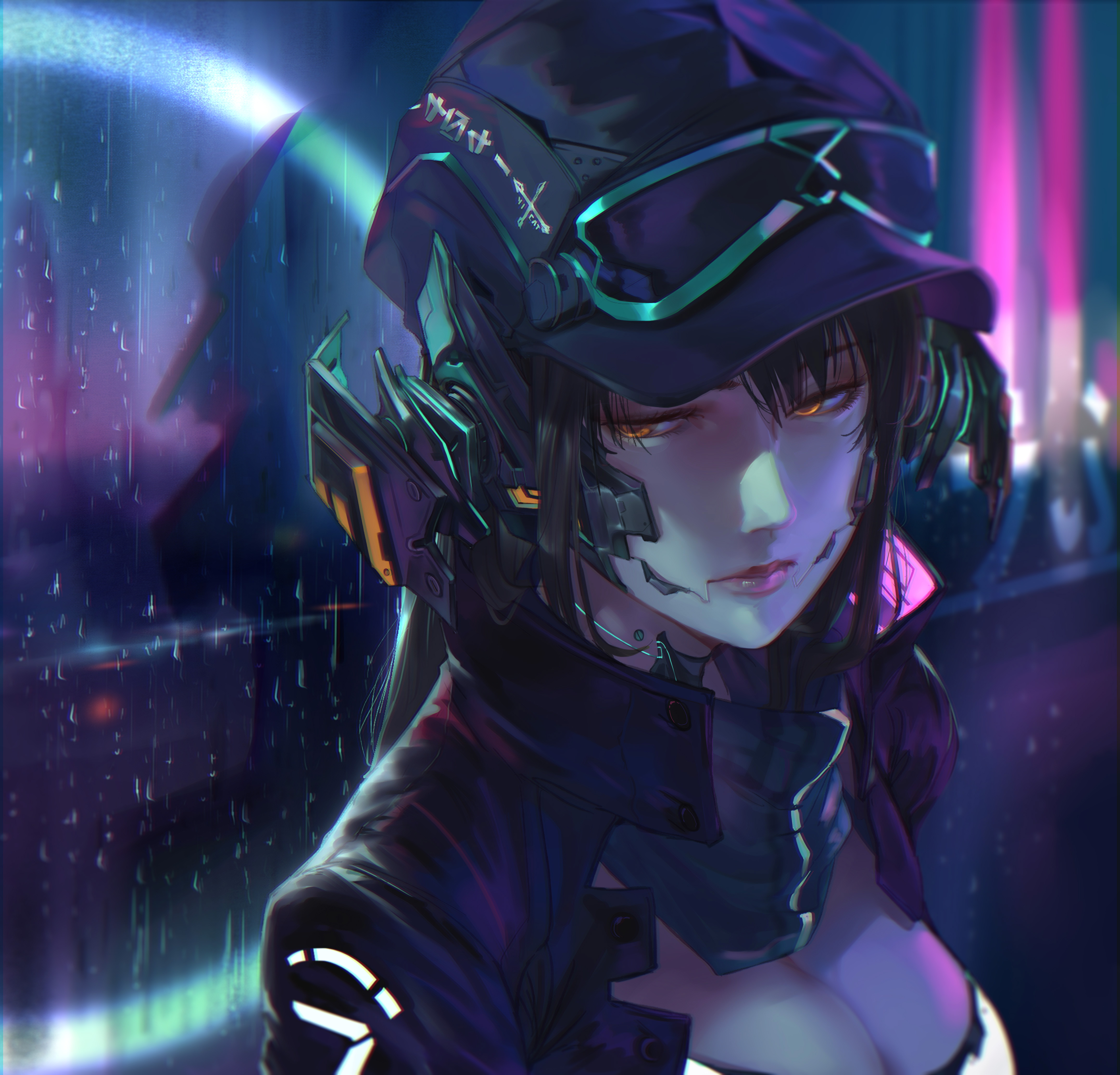 Free download Dream Girl Hat Window 4K Wallpaper, Wallpaper(s) website provided.