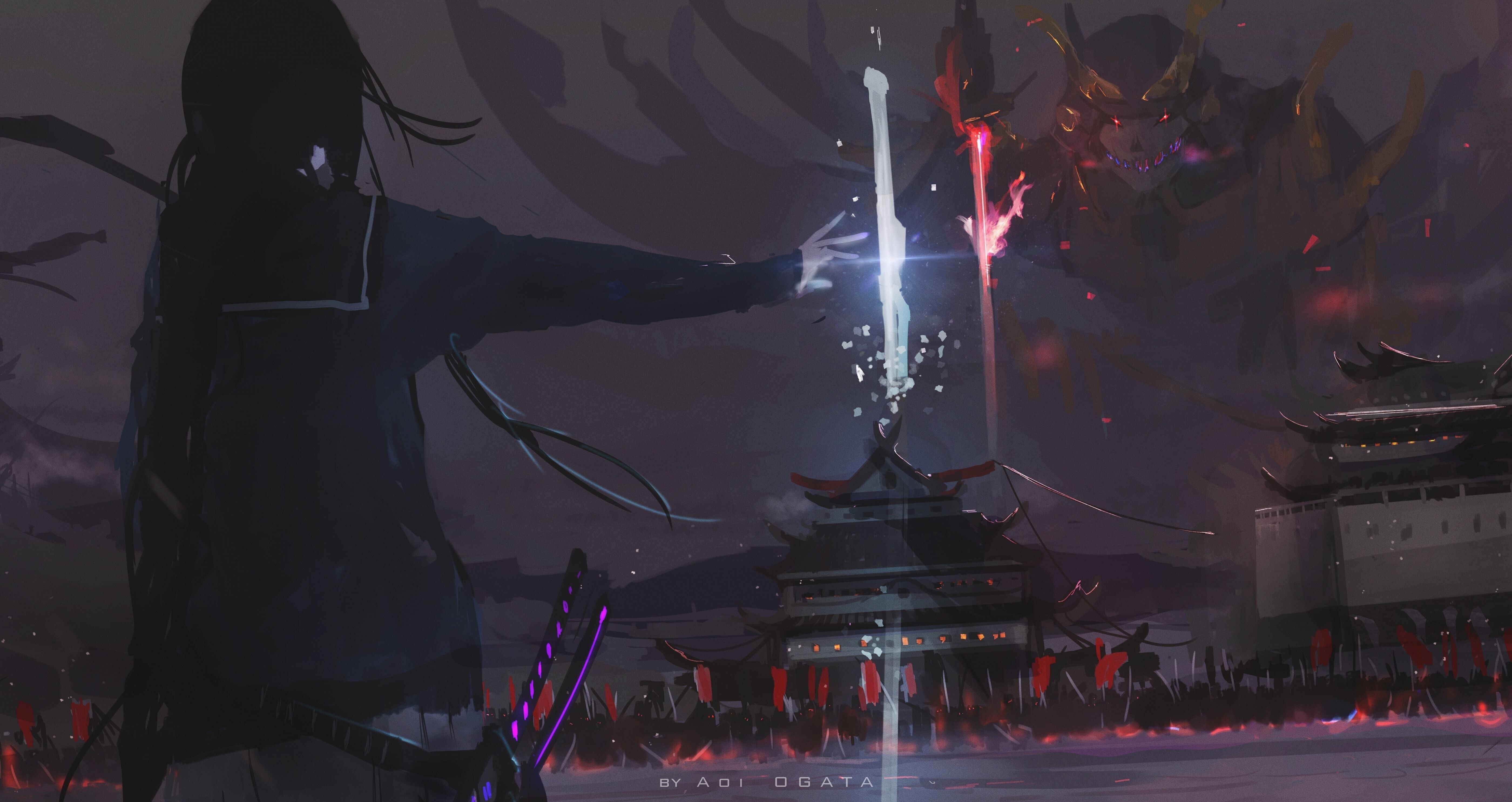 Free download Okara Samurai 4K wallpaper, Wallpaper(s) website provided.