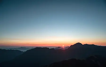 Free download Sunset Scenery Mountains 4K Wallpaper, Wallpaper & 7wallpaper