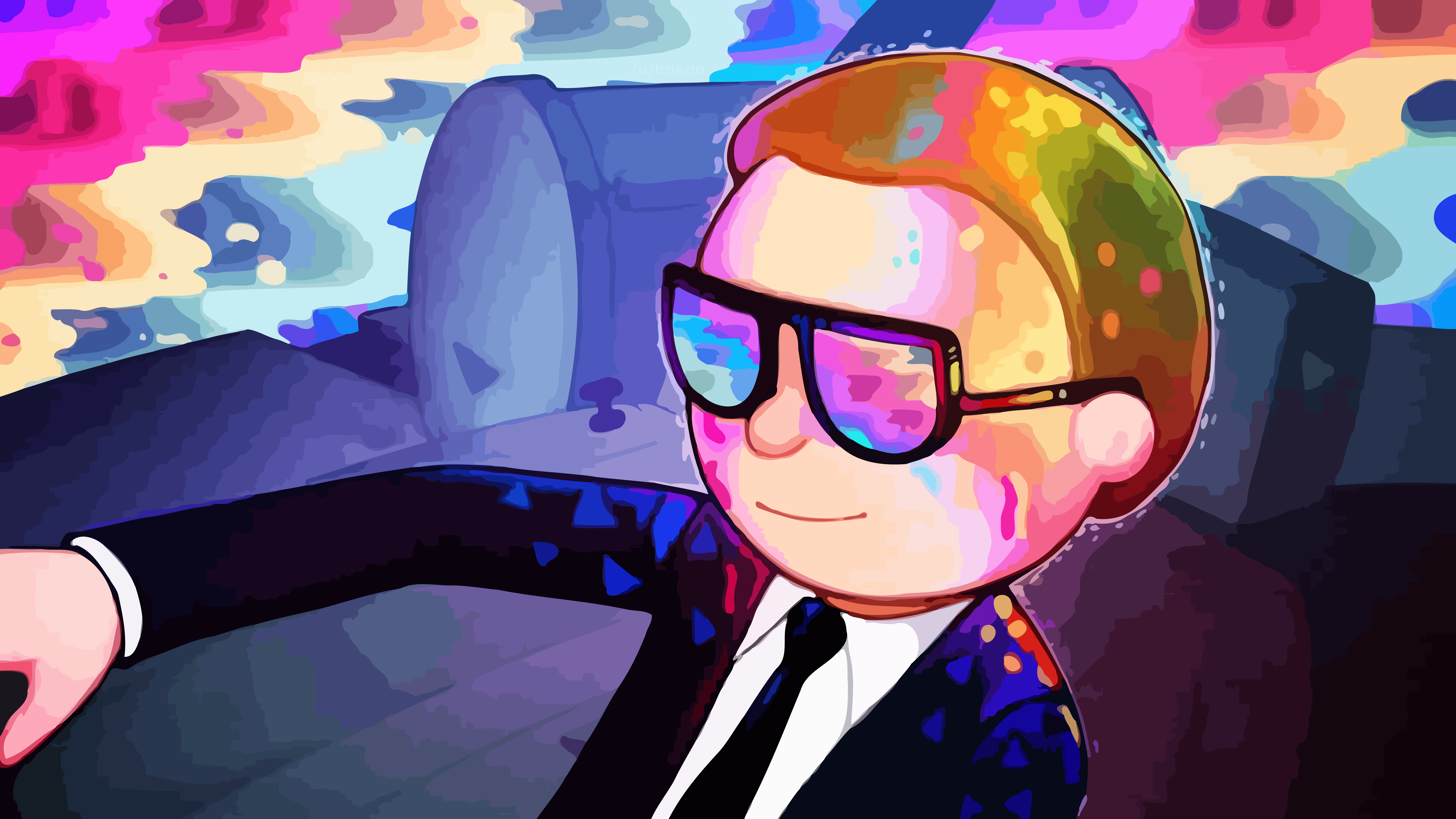 Free download Rick Morty Vector Graphics Car Rainbow Run Jewelry TV Series 8K Wallpaper, Wallpaper(s) website provided.