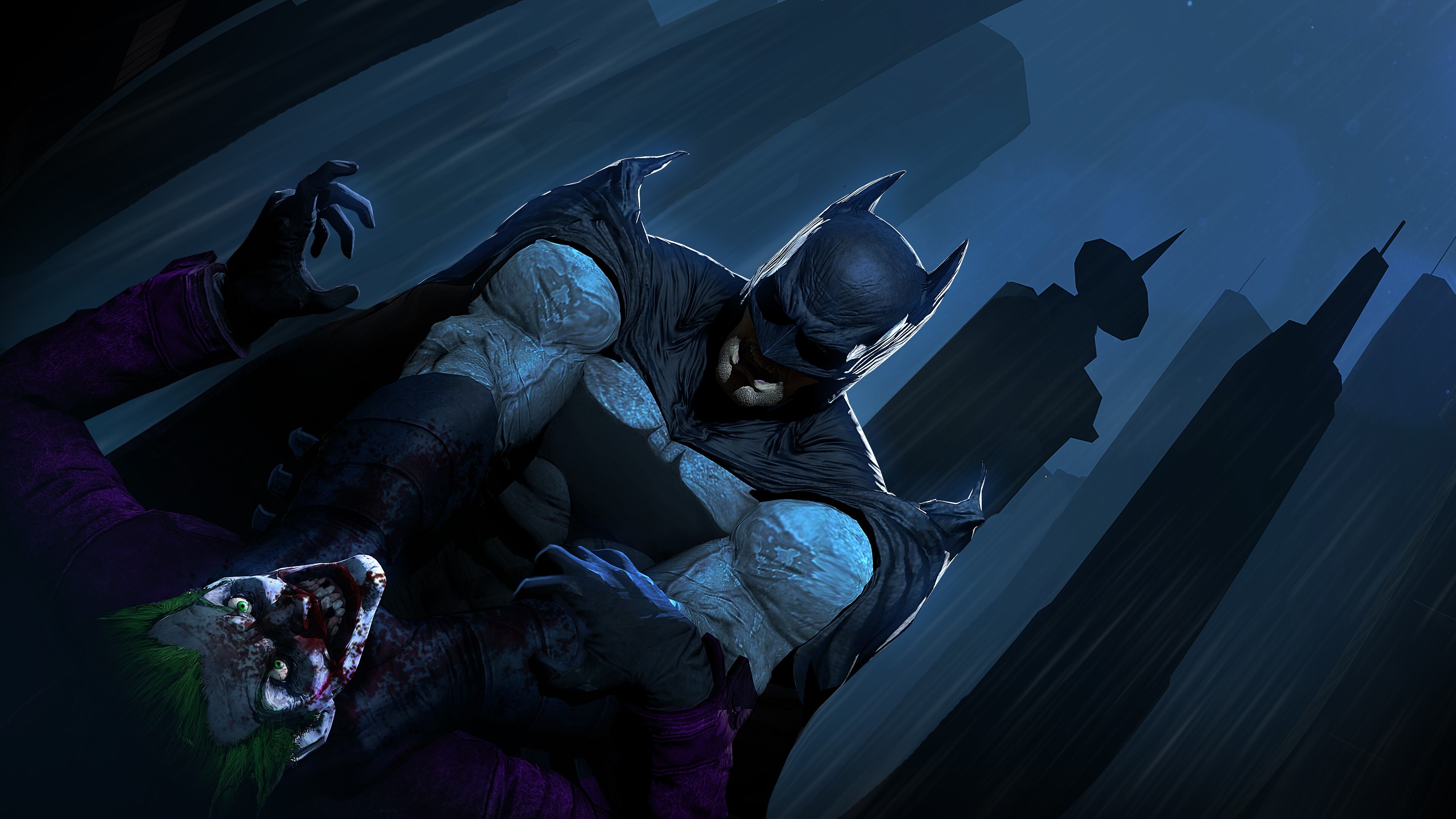 Free download Joker Batman Comics Comic Art 4K Wallpaper, Wallpaper(s) website provided.