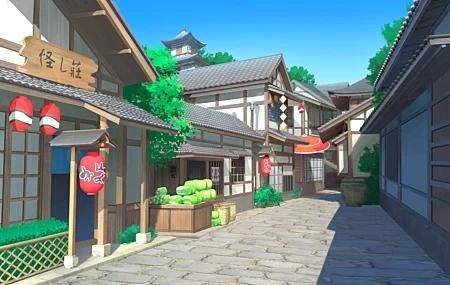 Free download AI Art Street Lantern Landscape 8K Wallpaper, Wallpaper & 7wallpaper