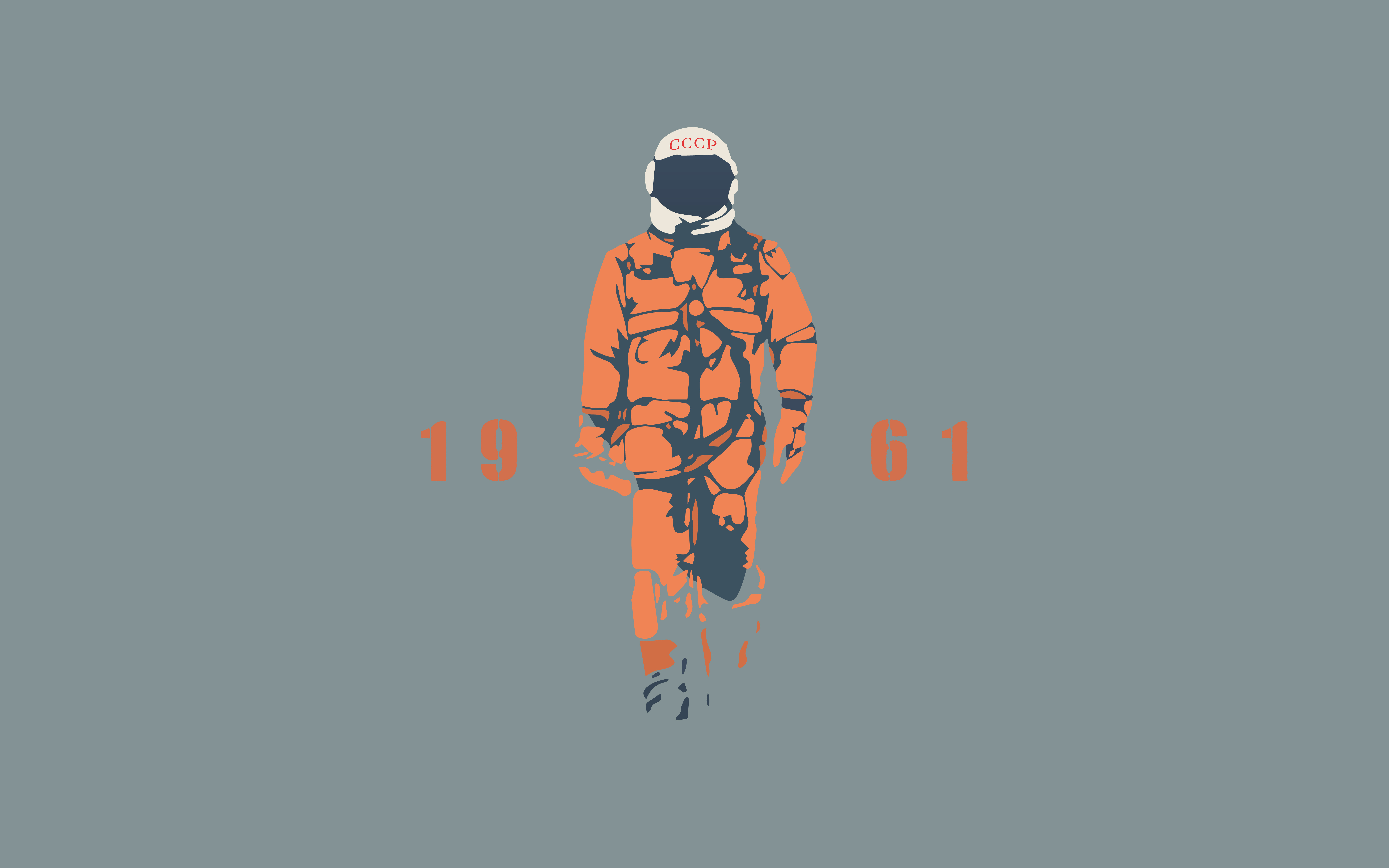 Free download Astronaut Simple Background Minimalism Year Space Suit 8K Wallpaper, Wallpaper(s) website provided.