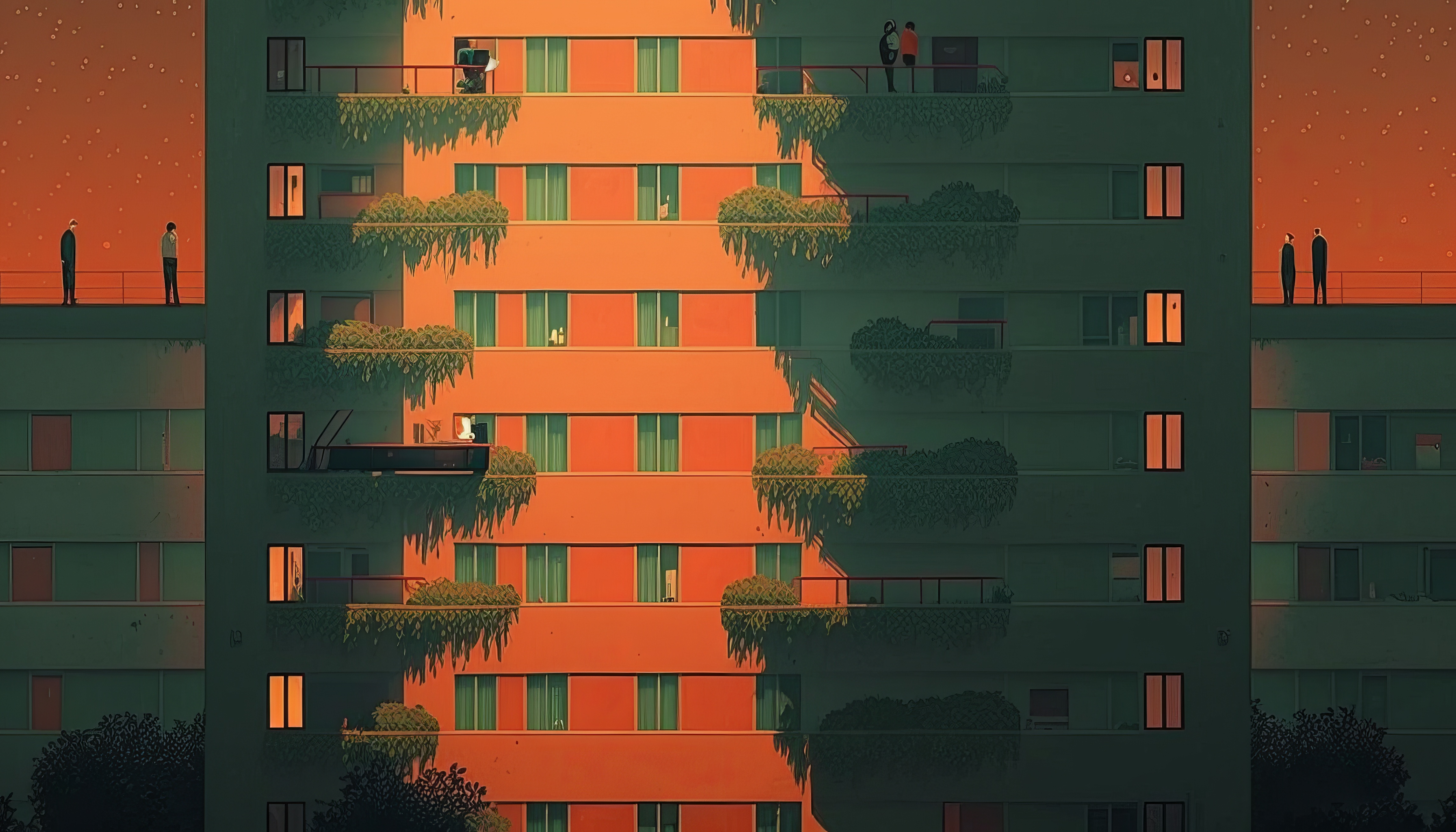 Free download Art Architecture Vegetables 4K Wallpaper, Wallpaper(s) website provided.