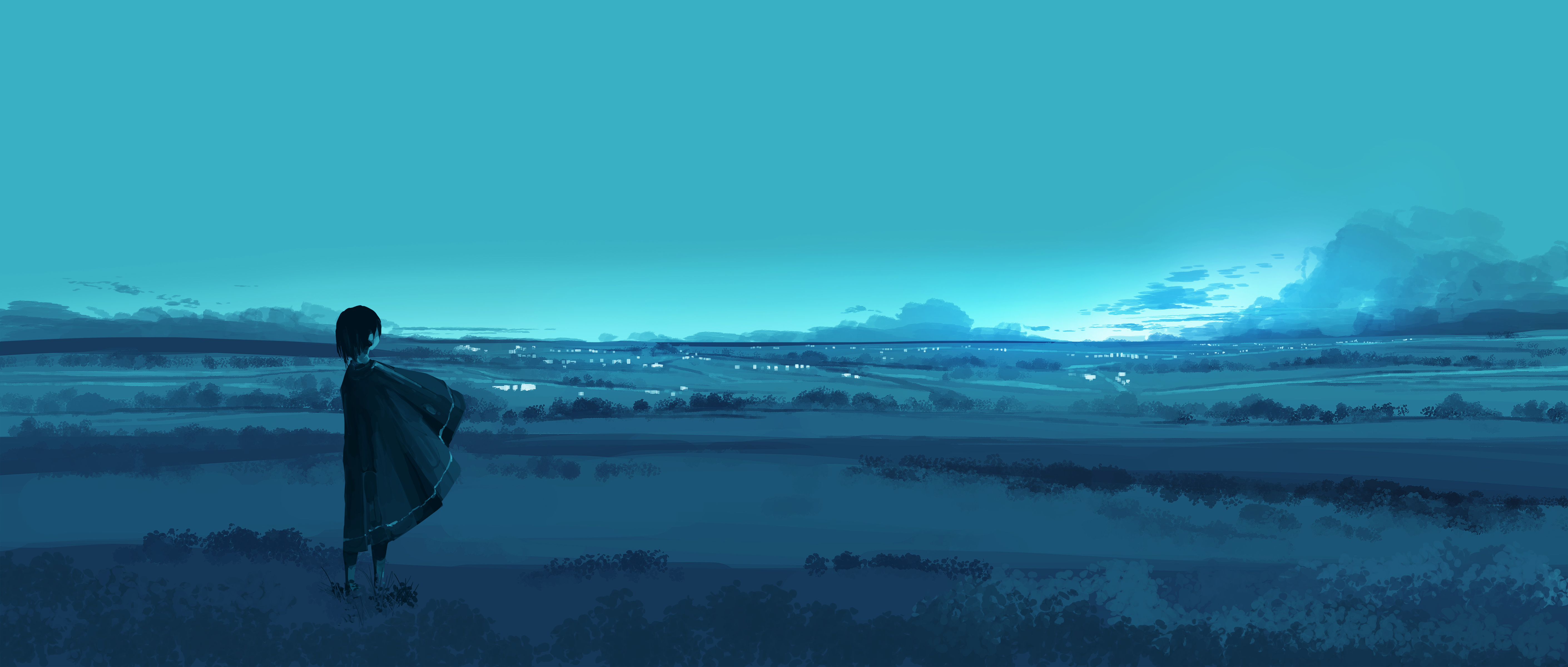 Free download Landscape AI Art Illustration Nature 4K Wallpaper, Wallpaper(s) website provided.
