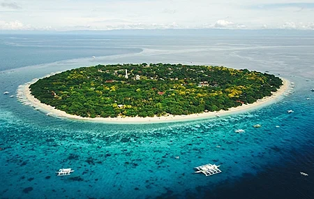 Free download Seascape Island Water Landscape Trees Sea 4K Wallpaper, Wallpaper & 7wallpaper