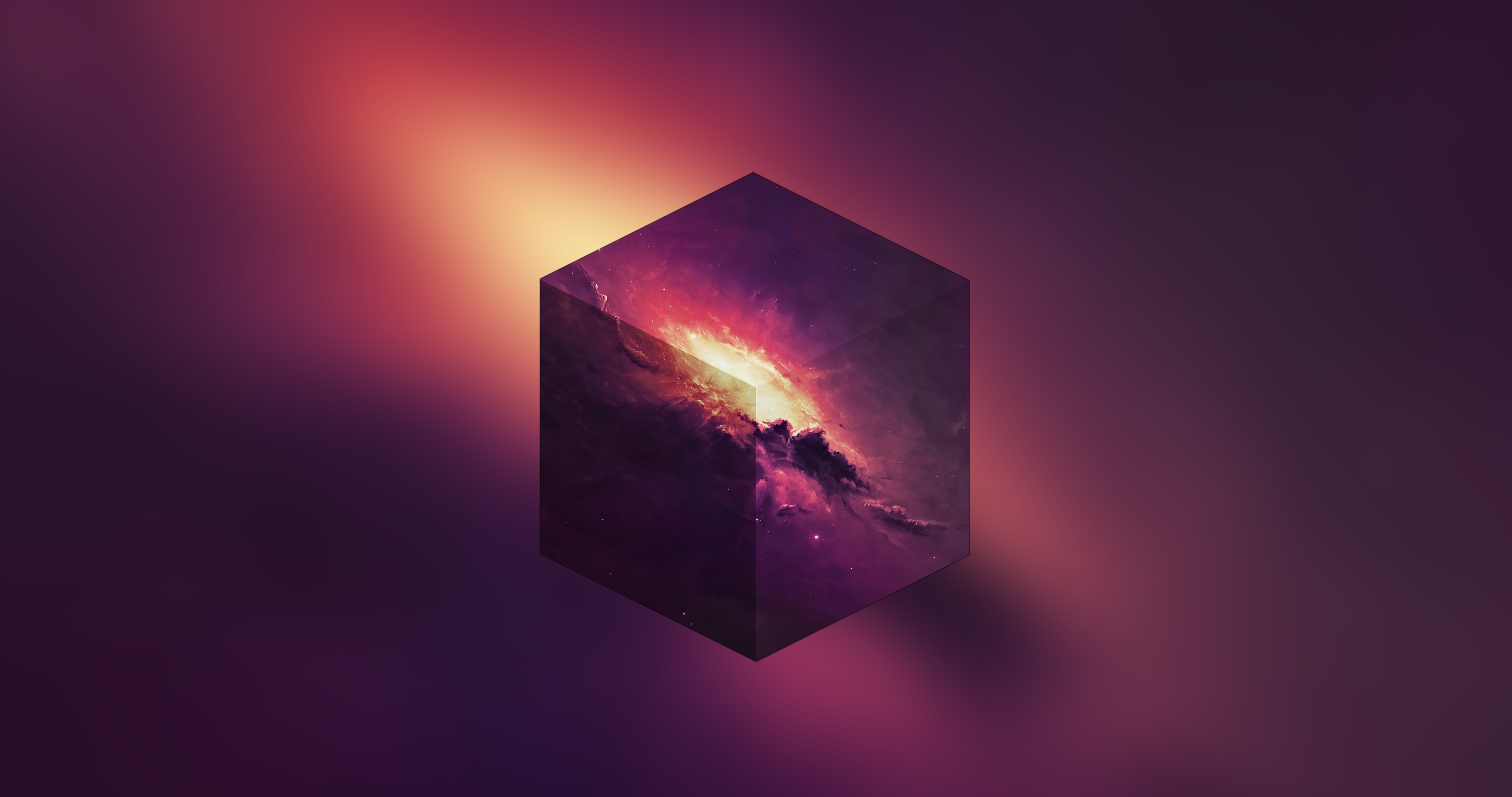 Free download Abstract Block AI Art Space Space Art Deviation Art Purple Red Computer Wallpaper 4K Wallpaper, Wallpaper(s) website provided.
