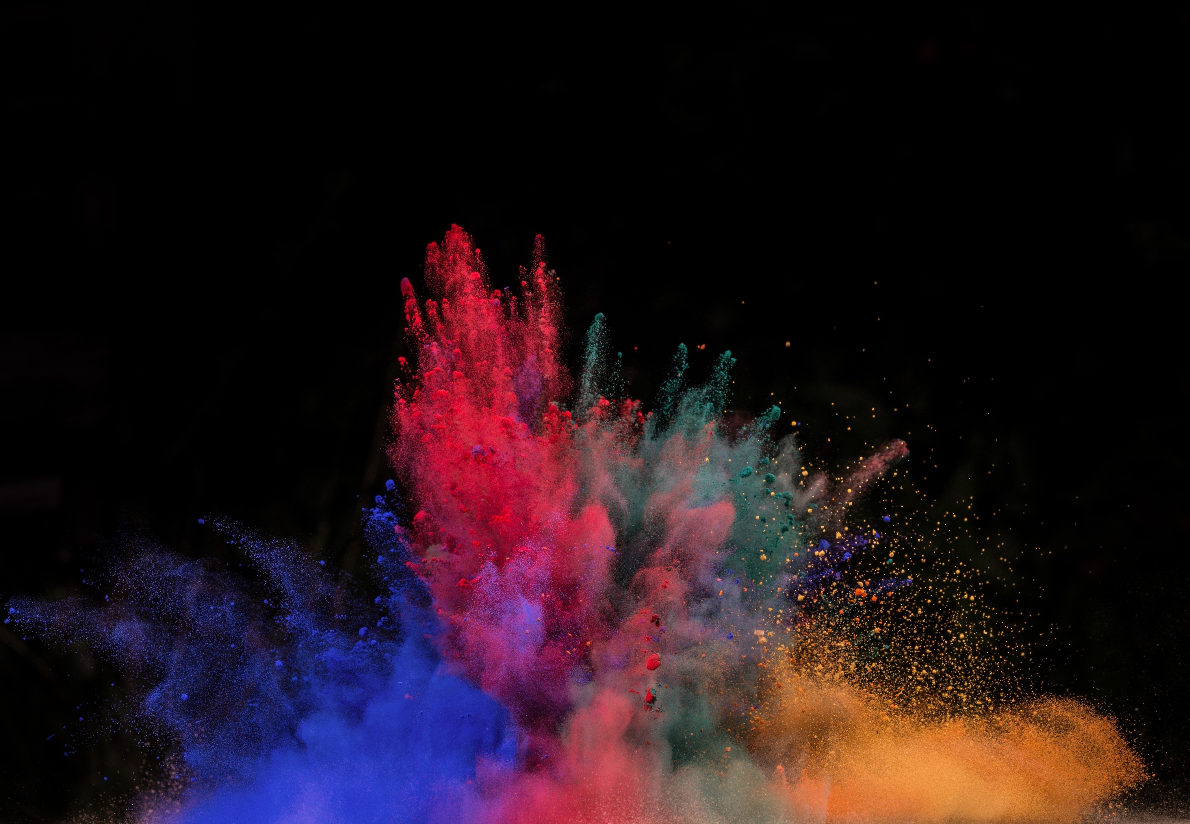 Free download Pink Color Black Splash Computer Wallpaper 4K Wallpaper, Wallpaper(s) website provided.