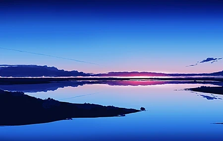 Free download Elegant AI art pictures illustrations sketch landscape nature blue cloud sea sunrise 4K wallpaper, Wallpaper & 7wallpaper