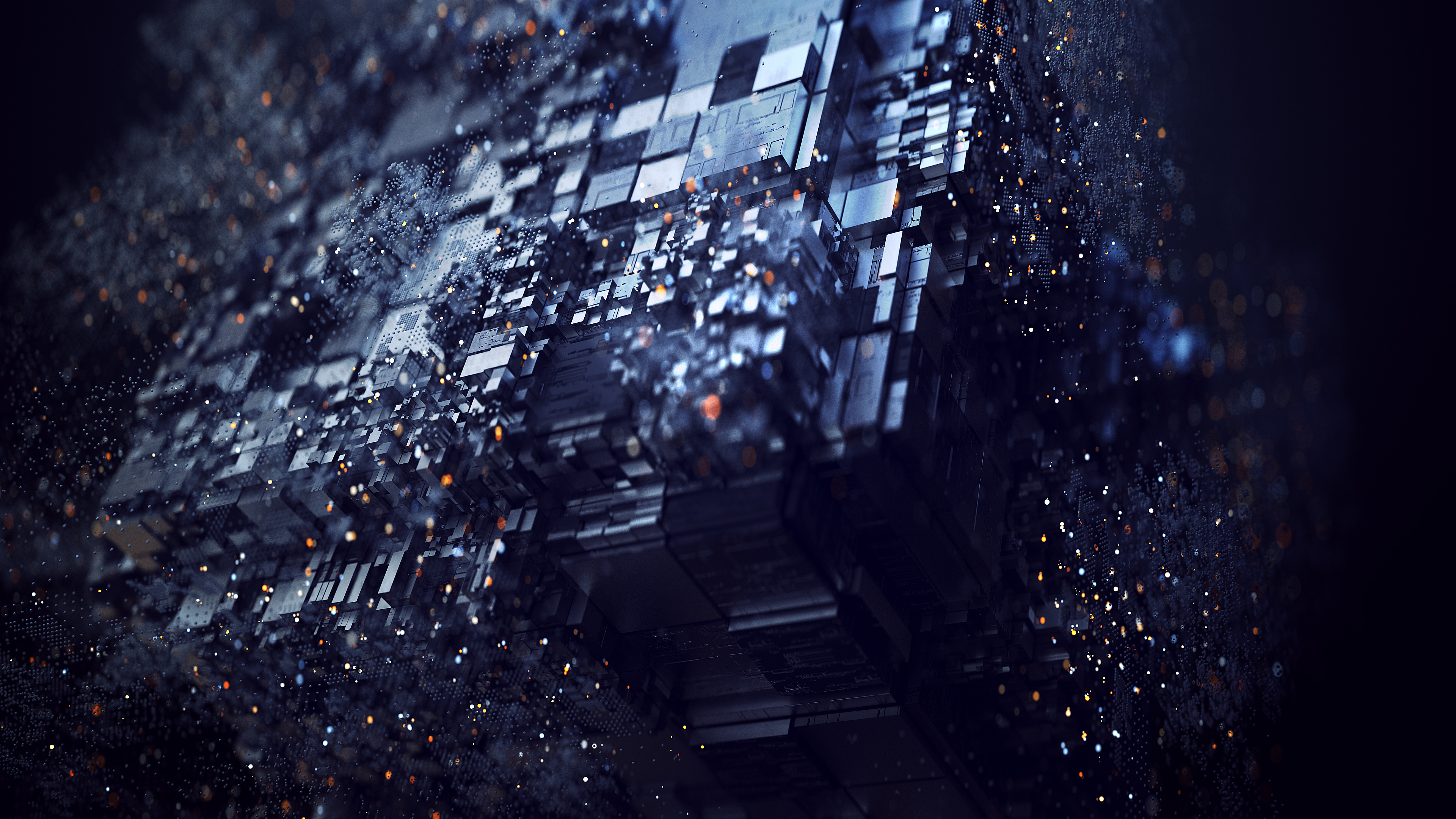 Free download Dennis Mitrovanov AI Art Abstract Computer Wallpaper 4K Wallpaper, Wallpaper(s) website provided.