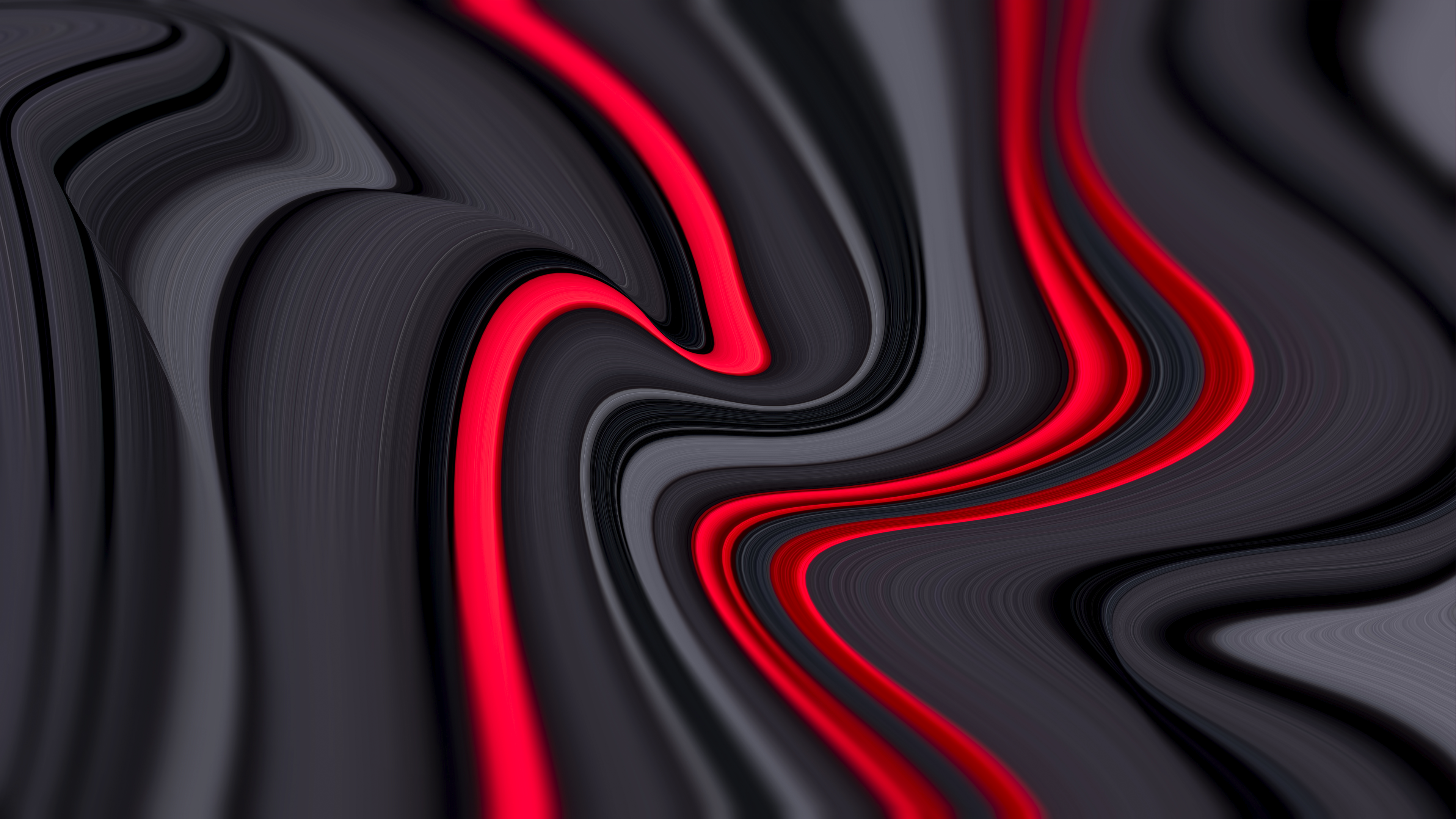 Free download Abstract Swirl Dark Gray Red Computer Wallpaper 4K Wallpaper, Wallpaper(s) website provided.