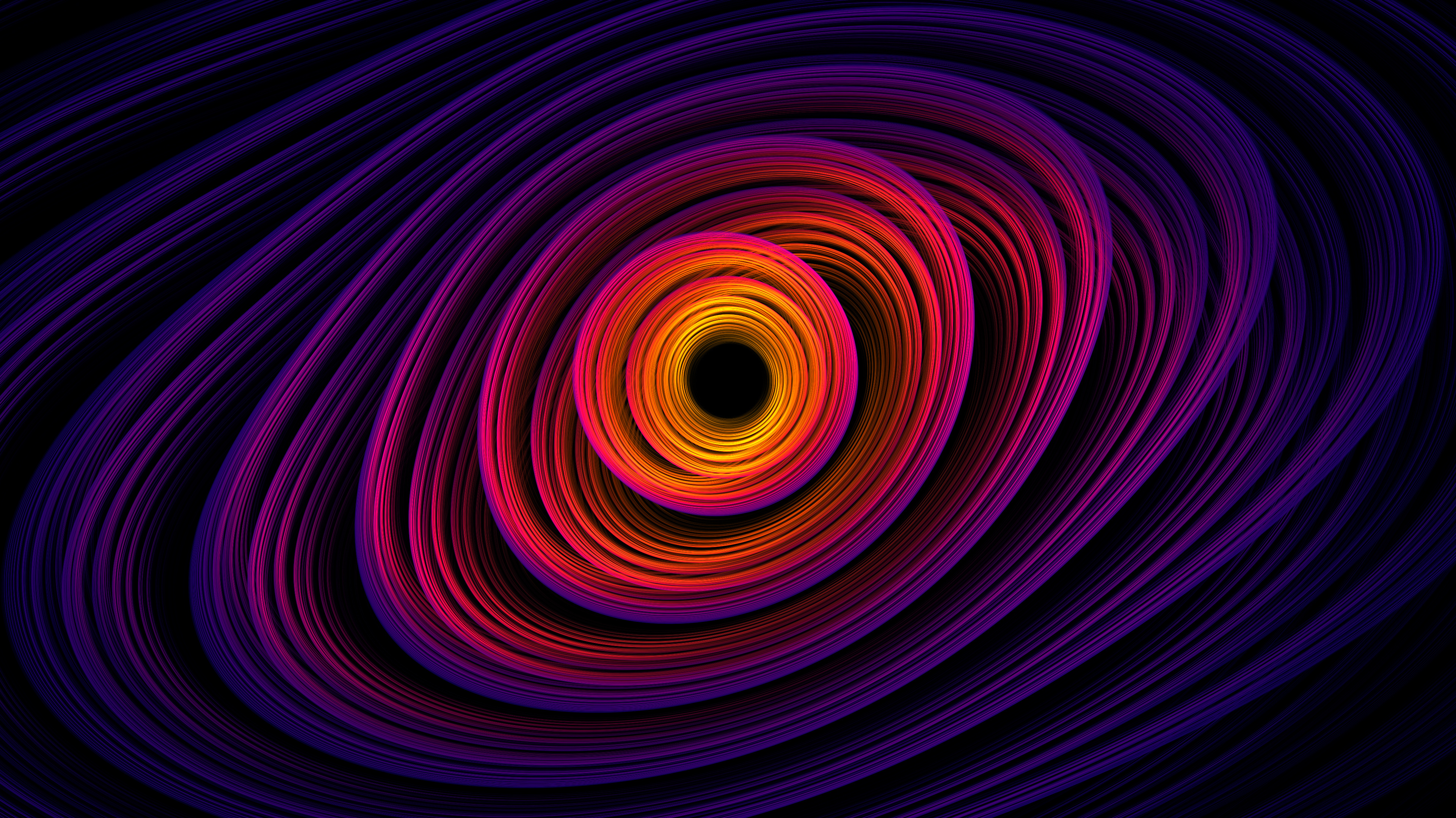 Free download Abstract Spiral AI Art Shape Blue Purple Yellow Digital Glowing Swirl Computer Wallpaper 4K Wallpaper, Wallpaper(s) website provided.