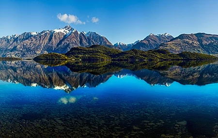 Free download Nature Lake Mountain Reflection Water 4K Wallpaper, Wallpaper & 7wallpaper