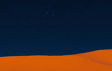 Free download Game CG Landscape Minimalism Sky Stars Desert Dunes 4K Wallpaper, Wallpaper & 7wallpaper