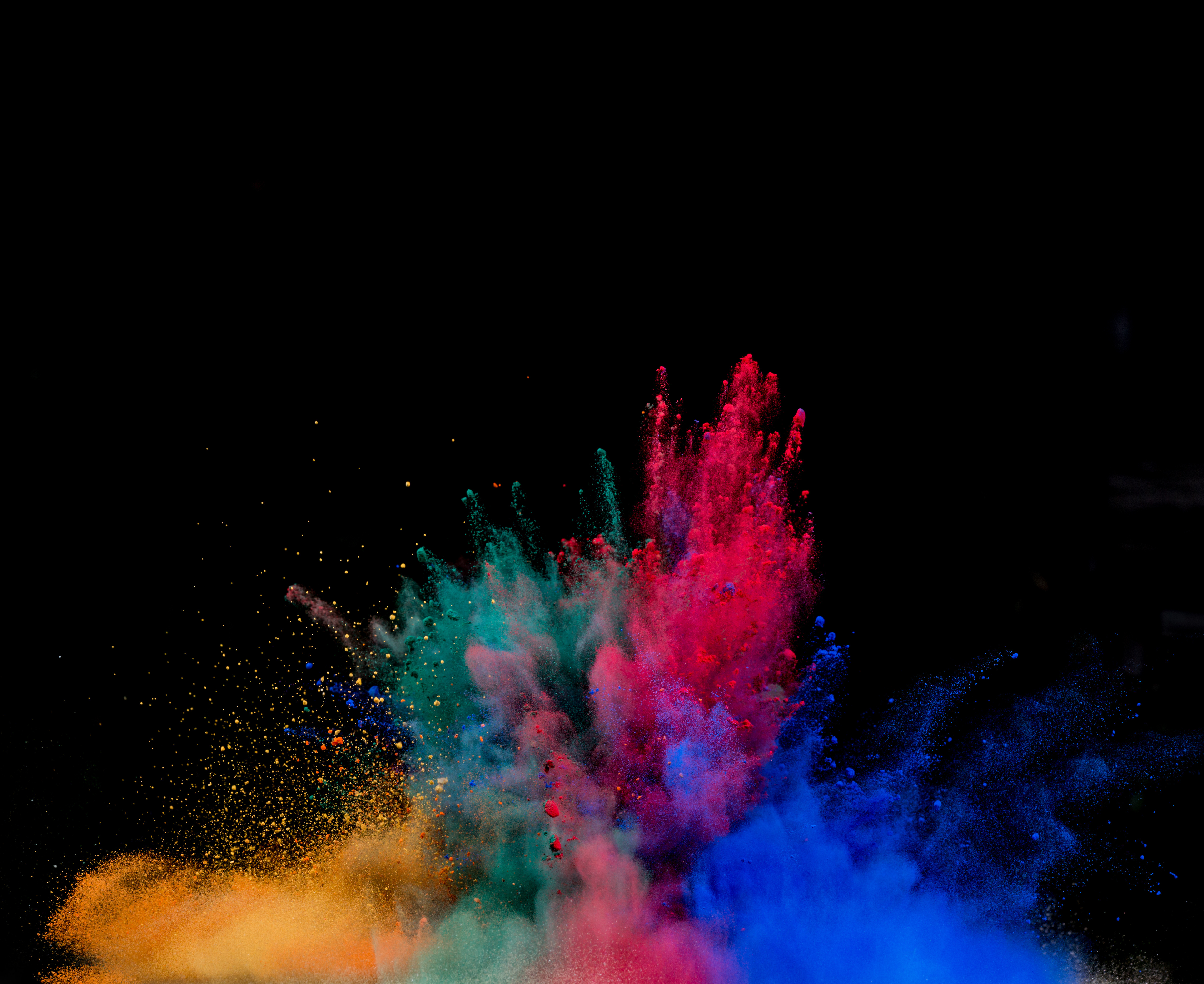 Free download Powder explosion Powder color computer wallpaper 4K wallpaper, Wallpaper(s) website provided.