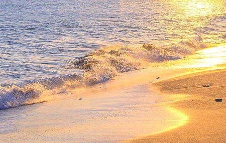 Free download beach sunset water sand sunshine wave nature computer wallpaper 4K wallpaper, Wallpaper & 7wallpaper