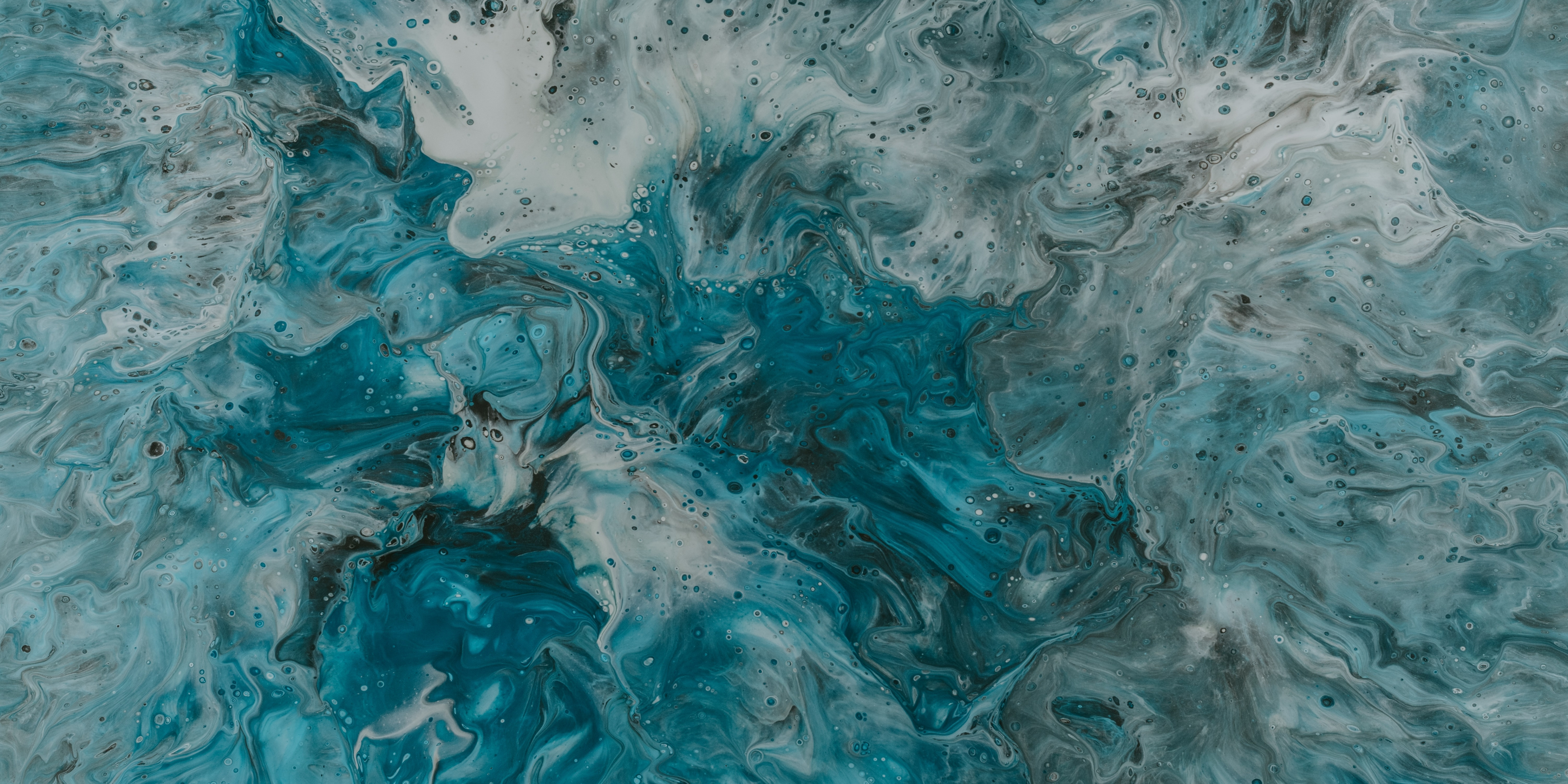 Free download Abstract Blue AI Art Shapes Swirls Turquoise Computer Wallpaper 4K Wallpaper, Wallpaper(s) website provided.