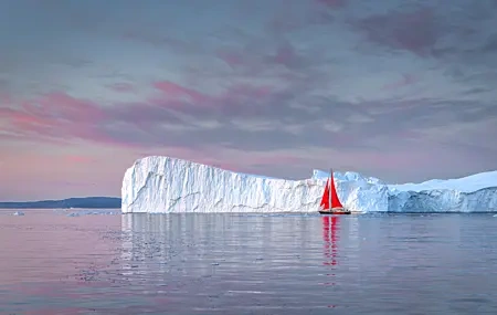 Free download Landscape Clouds Sky Water Sea Iceberg Sailing Computer Wallpaper 4K Wallpaper, Wallpaper & 7wallpaper