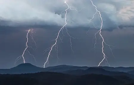 Free download Storm Thunderstorm Thunder and Lightning Nature Landscape Mountain Cloud Photography Computer Wallpaper 4K Wallpaper, Wallpaper & 7wallpaper