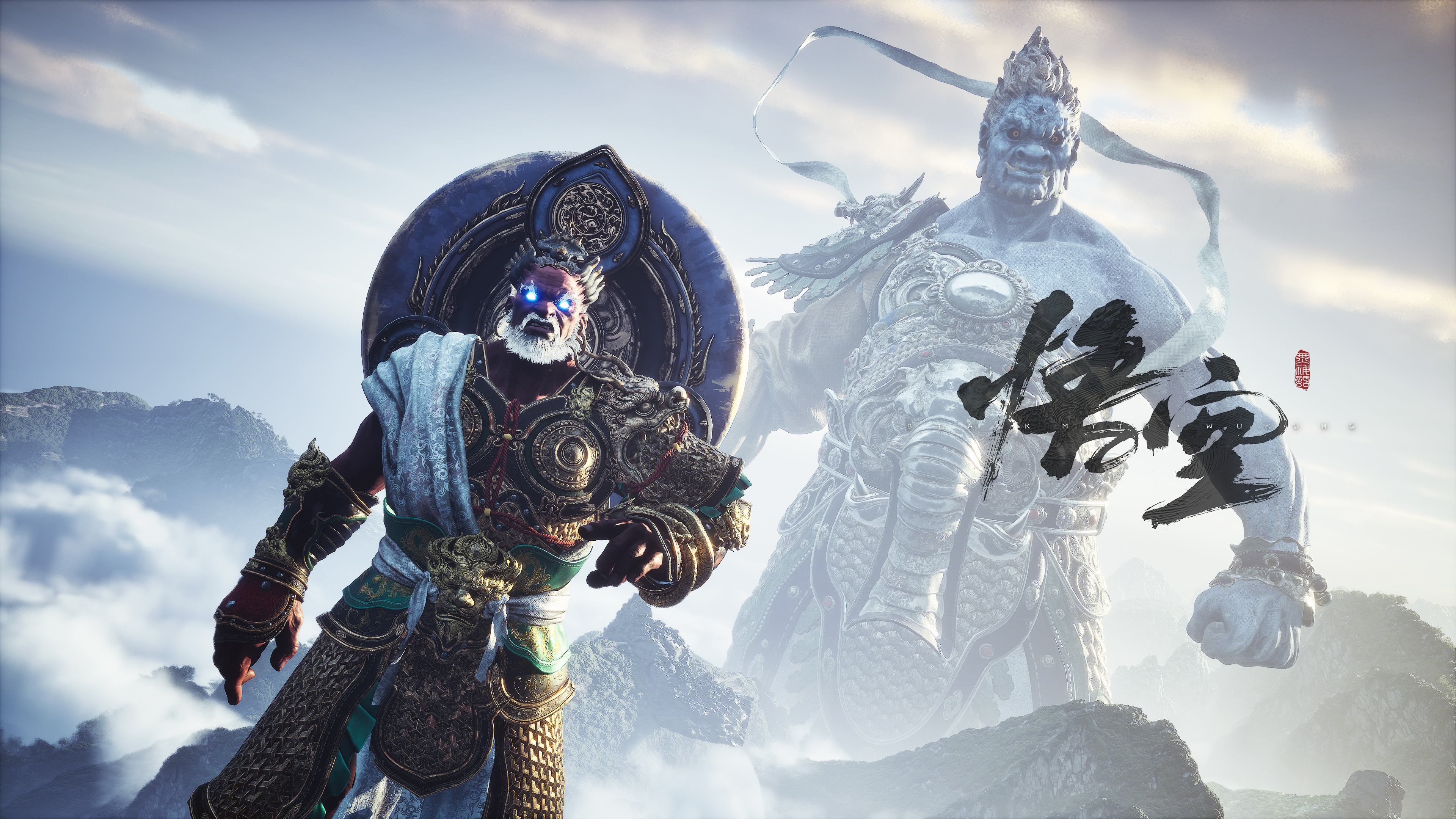 Free download Games Science Electronic Screens Screenshots Electronic Games Art Journey to the West Black Myth Wukong Digital Art 4K Wallpaper, Wallpaper(s) website provided.