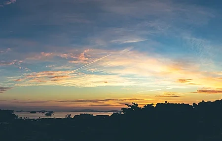 Free download sky morning cloud plane water blue sky sun computer wallpaper 4K wallpaper, Wallpaper & 7wallpaper