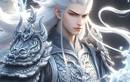 Free download Ao Guang Dragon Man Nezha Devil Child Trouble Sea 4K Picture Mobile Wallpaper, Wallpaper(s) website provided.