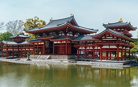 Free download Lake Garden Coast Trees Building Pagoda Architecture Computer Wallpaper 4K Wallpaper, Wallpaper(s) website provided.