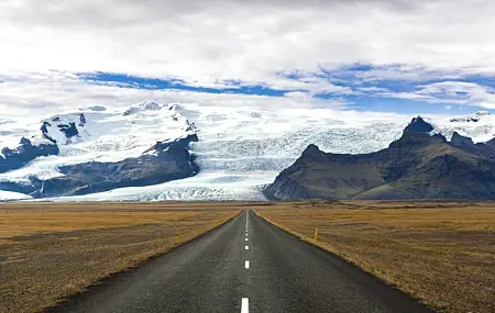 Free download Nature Snow Mountains Road Ice Plain Field Asphalt Glacier Computer Wallpaper 4K Wallpaper, Wallpaper(s) website provided.